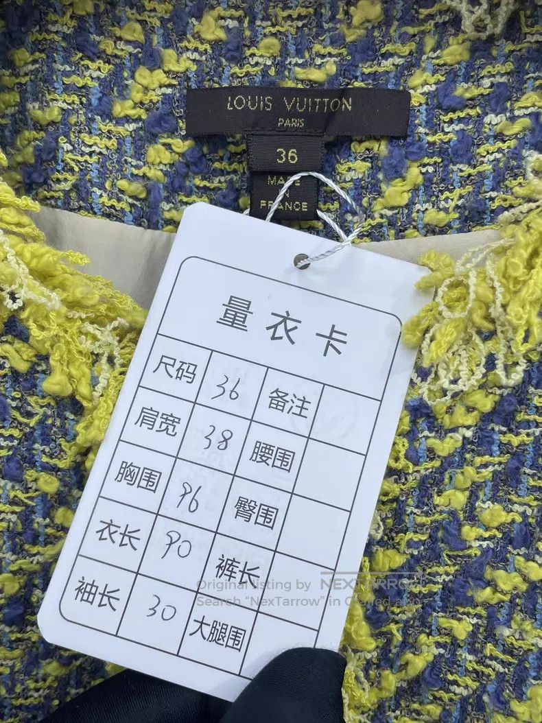 Louis Vuitton Louis Vuitton Lemon yellow four-pocket fringed long jacket Size XS / US 0-2 / IT 36-38 - 5 Thumbnail