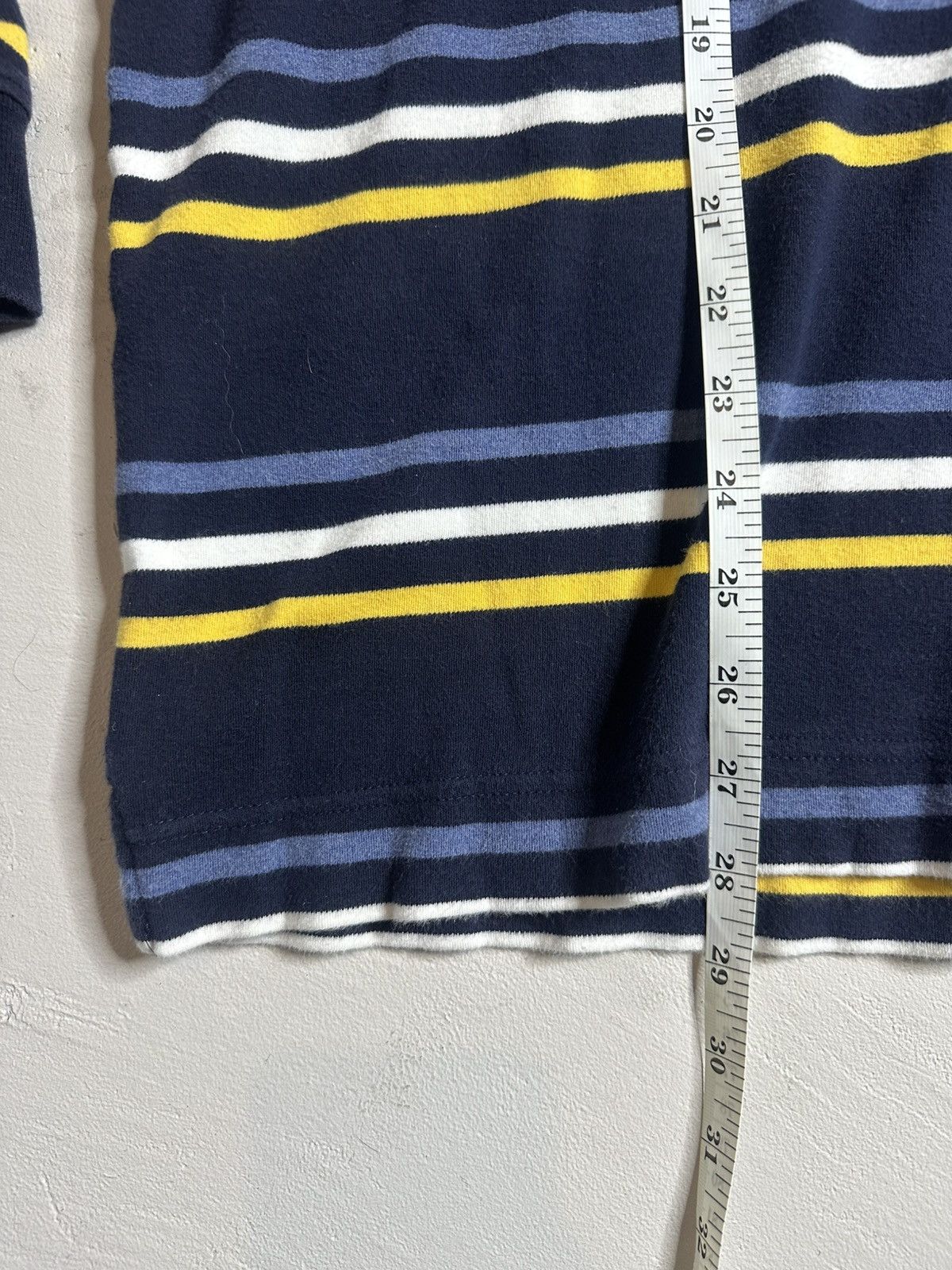 Nautica Vintage Nautica Rugby Style Longsleeve Striped Polo Shirt Size US XL / EU 56 / 4 - 6 Thumbnail