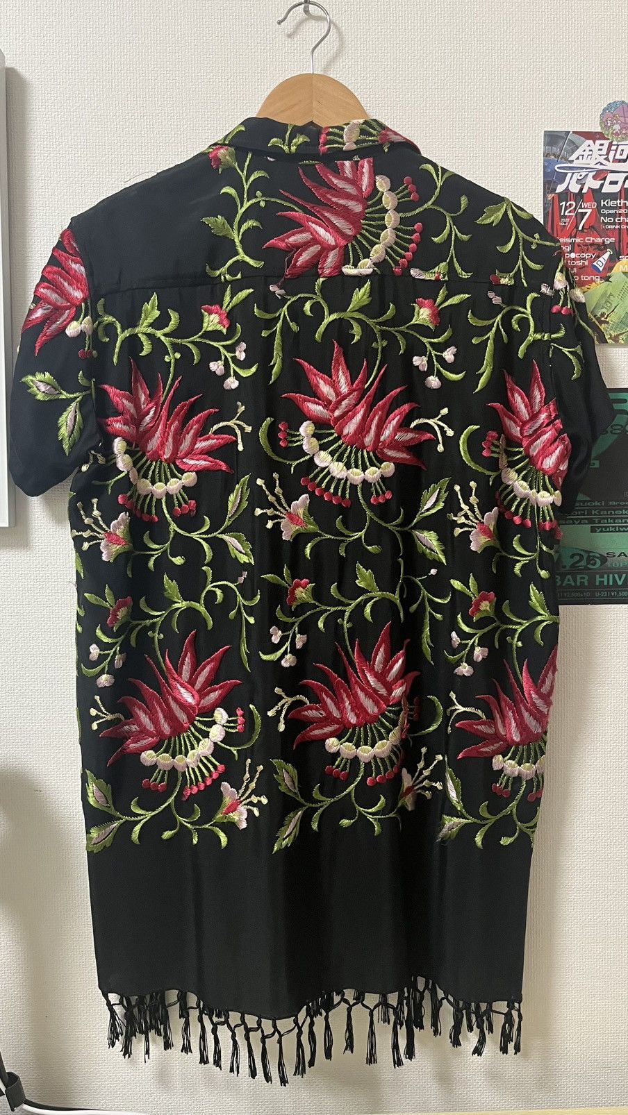Bode Bode One-of-a-Kind Floral Fringe Shirt Size US S / EU 44-46 / 1 - 4 Thumbnail