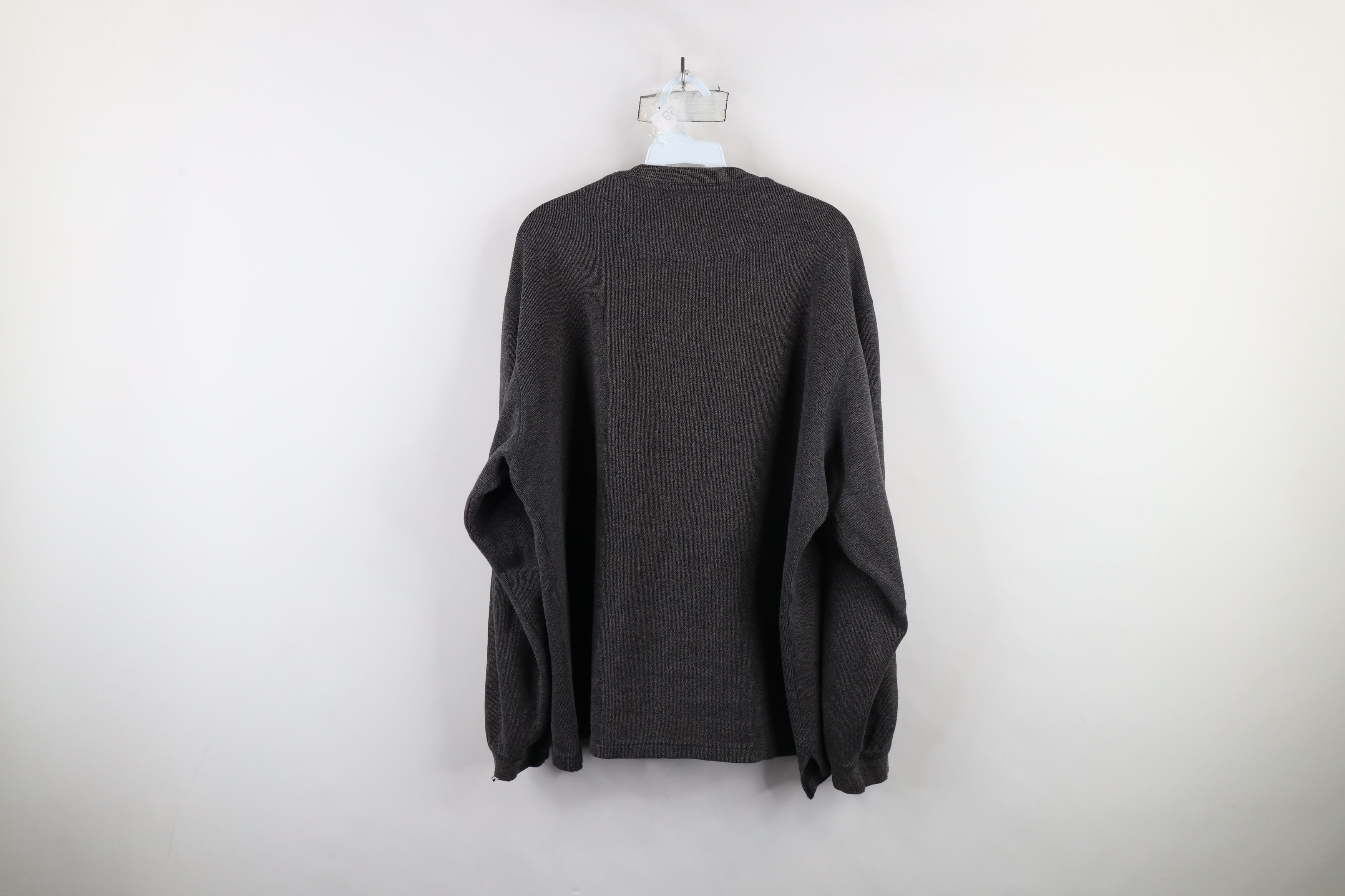 Eddie Bauer × Vintage Vintage 90s Eddie Bauer Ribbed Knit Long Sleeve T-Shirt Size US L / EU 52-54 / 3 - 12 Thumbnail