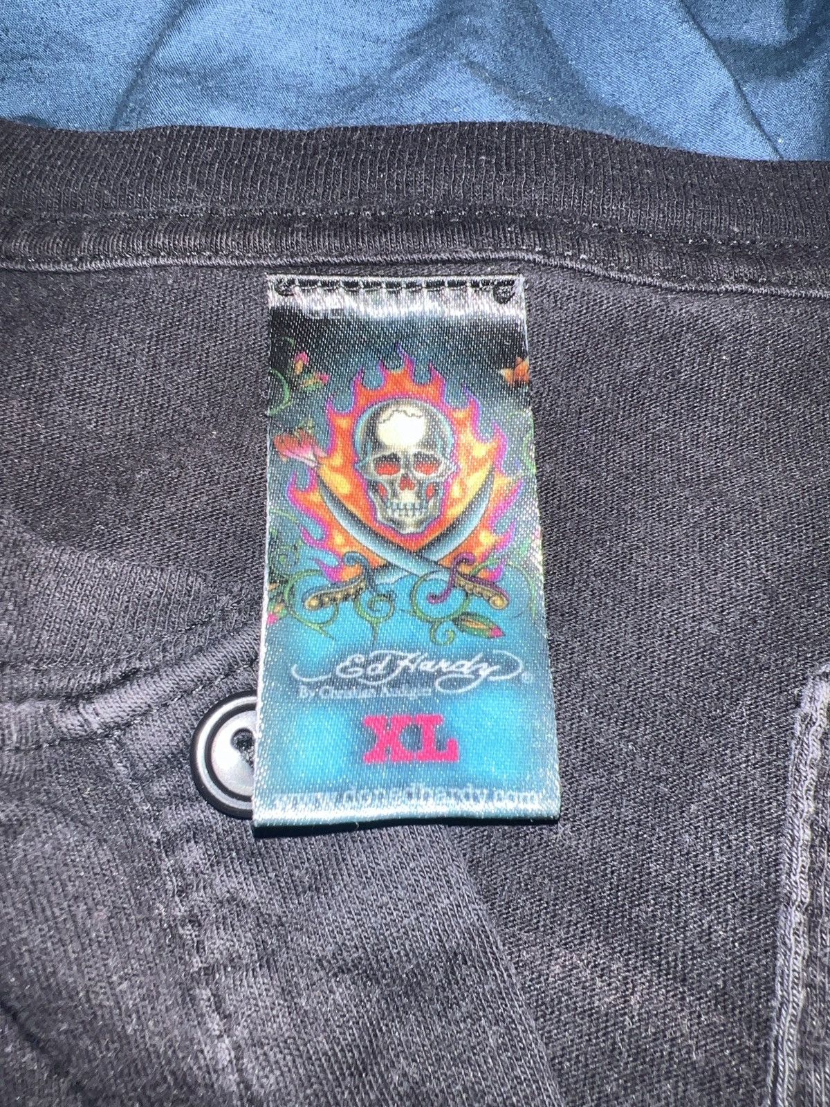 Christian Audigier × Ed Hardy Ed Hardy shirt Size US XL / EU 56 / 4 - 2 Thumbnail