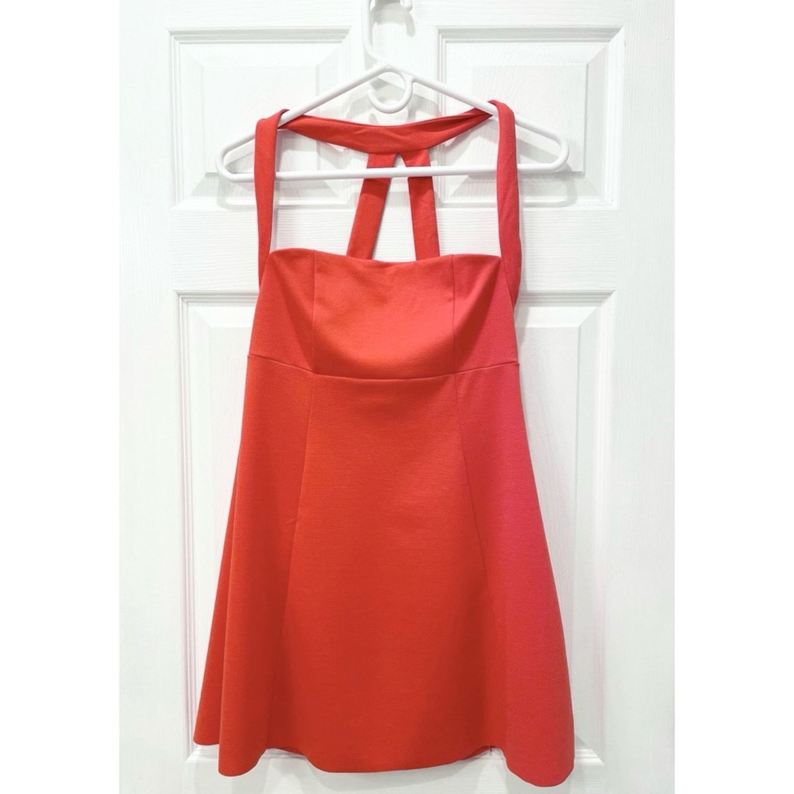 Urban Outfitters Urban Outfitters Tibby Strappy-Back Mini Dress Raw Hem M Size M / US 6-8 / IT 42-44 - 1 Thumbnail