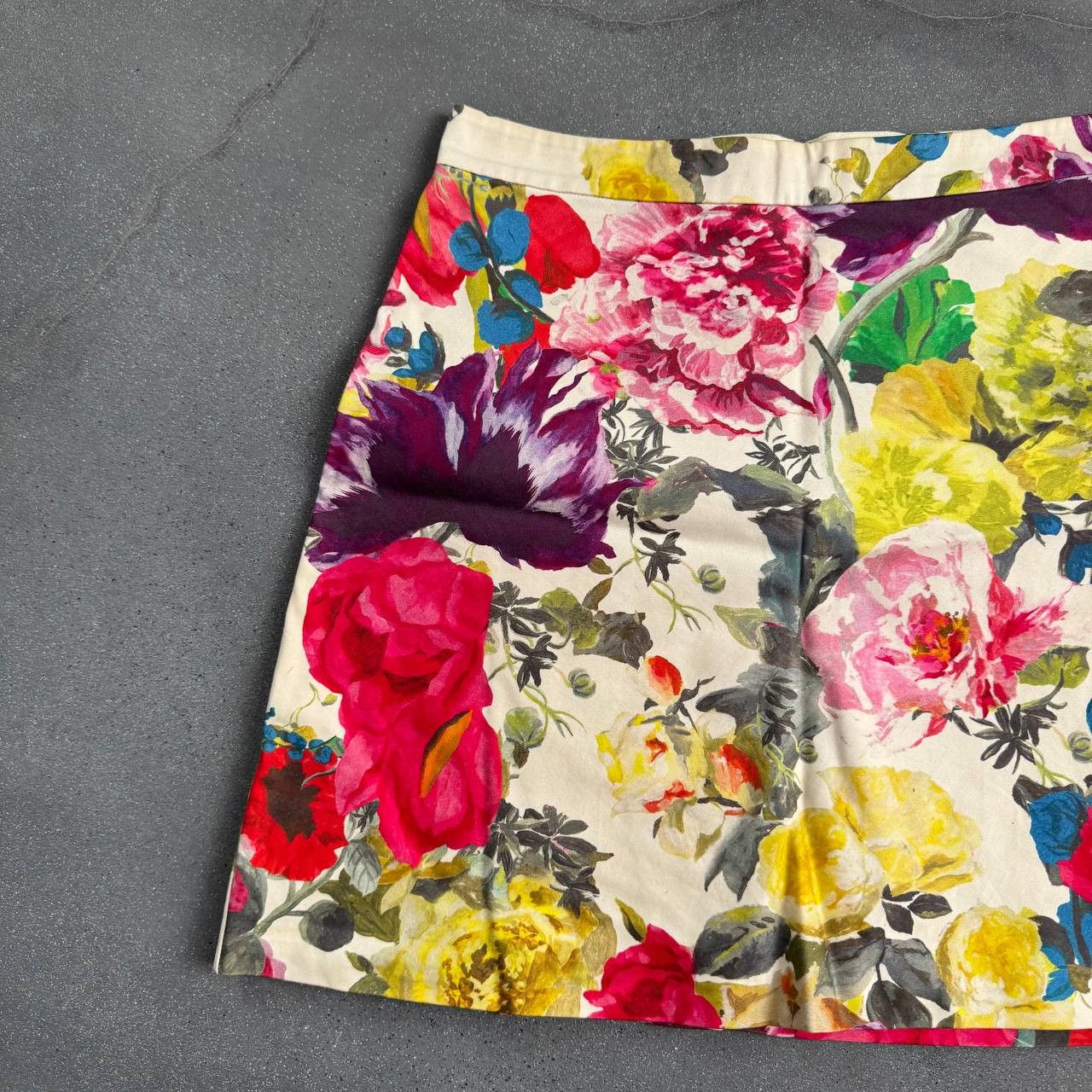 Alice + Olivia × Japanese Brand Alice + Olivia Multicolour Floral Skirt Size 27" / US 4 / IT 40 - 2 Thumbnail