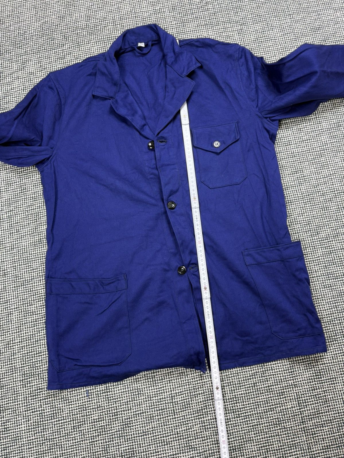 Le Laboureur 70s french chore coat vintage jacket france workwear Size US M / EU 48-50 / 2 - 4 Thumbnail