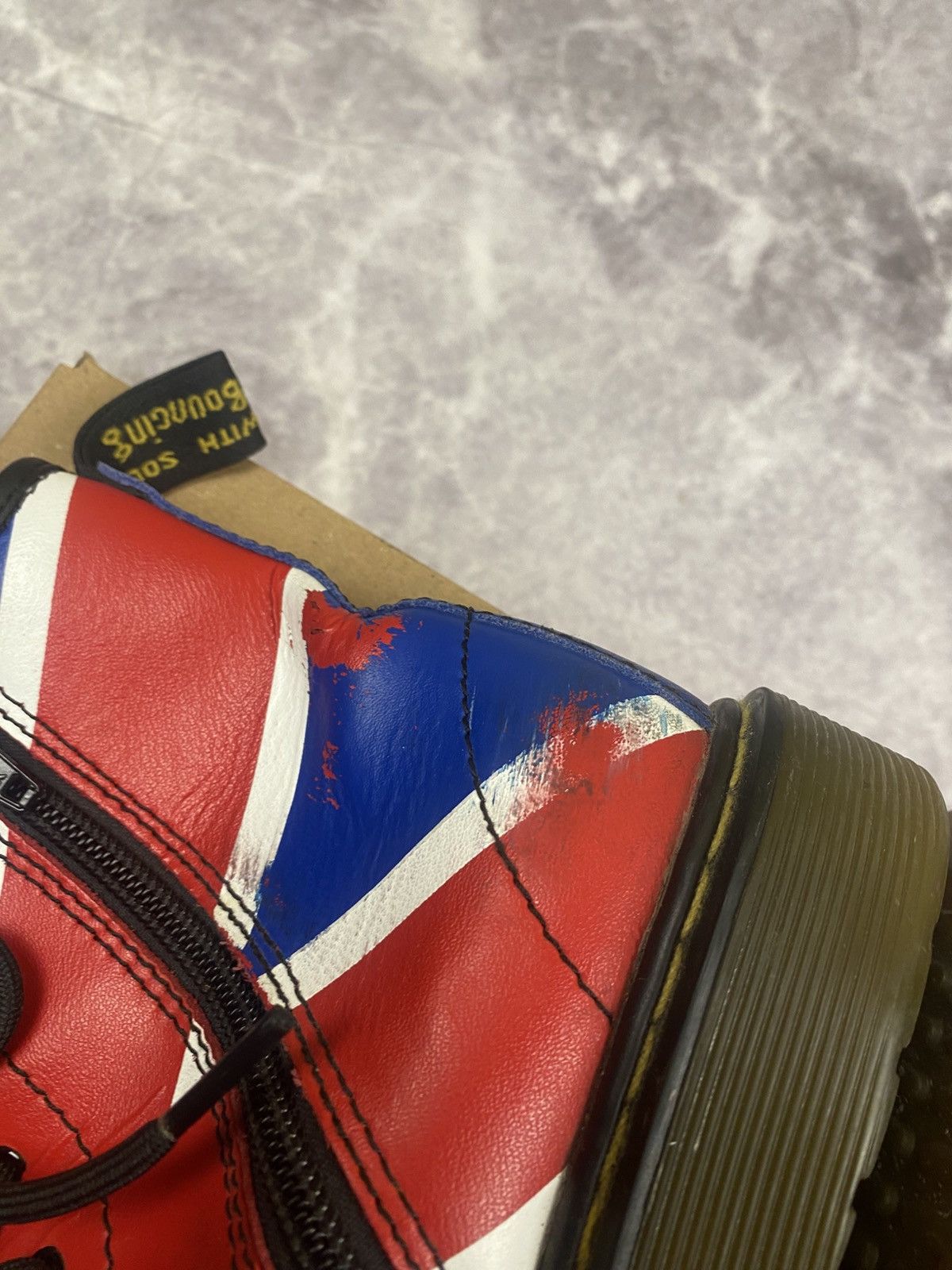 Dr. Martens Dr.Martens British Flag Rare Boots Y2K Size US 6 / IT 36 - 15 Thumbnail