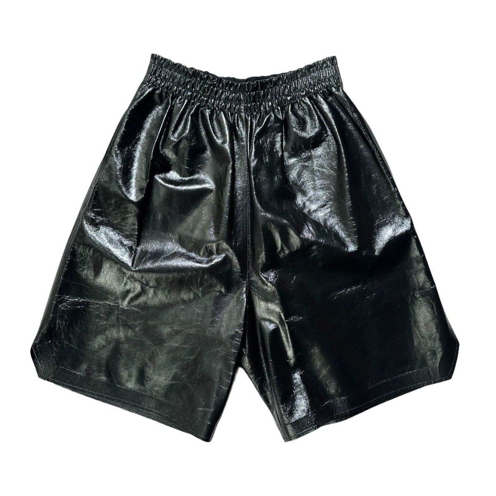 Bottega Veneta Lamb leather stretch waist shorts Size US 30 / EU 46 - 1 Thumbnail