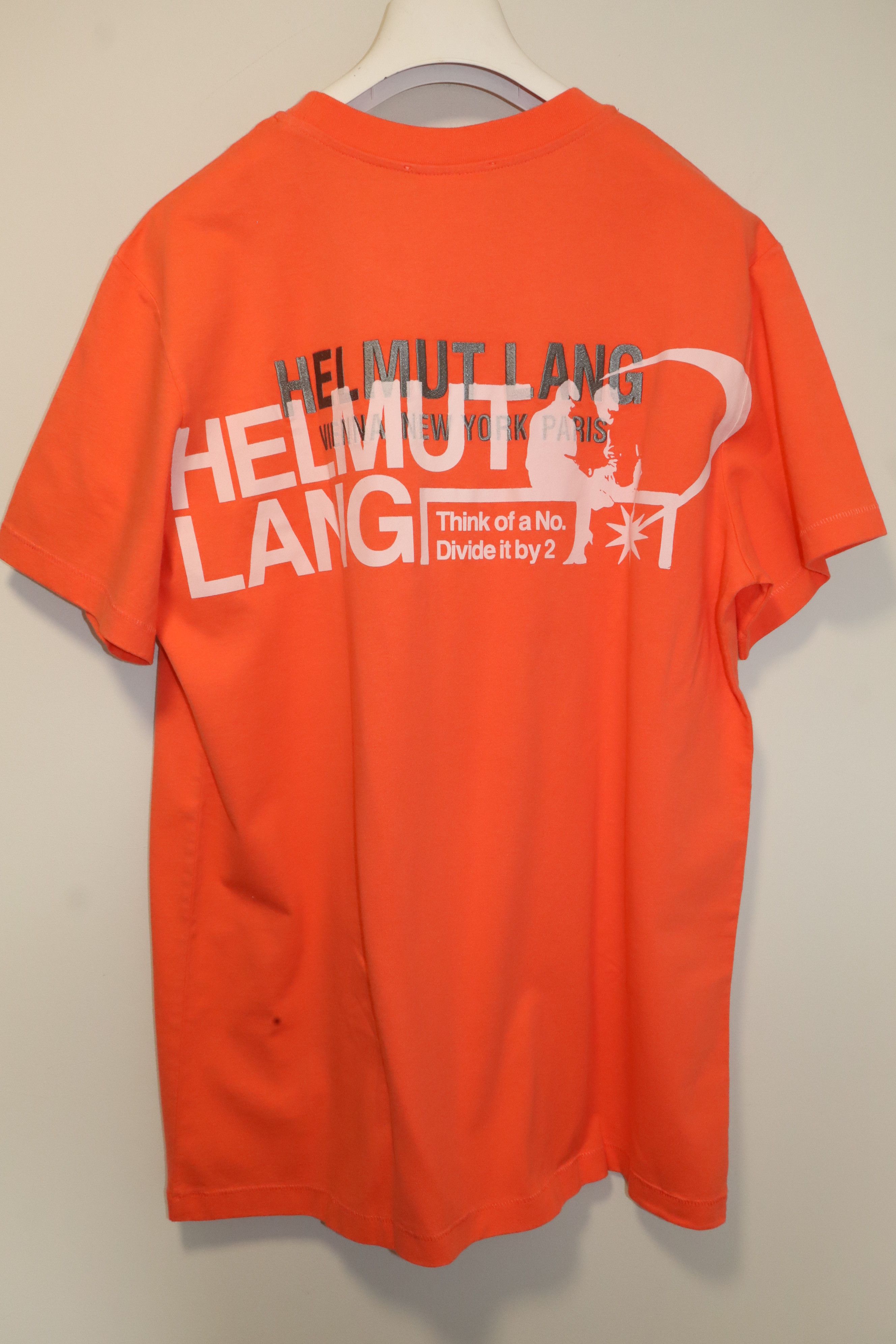 Helmut Lang Math logo print t-shirt Size US L / EU 52-54 / 3 - 8 Thumbnail