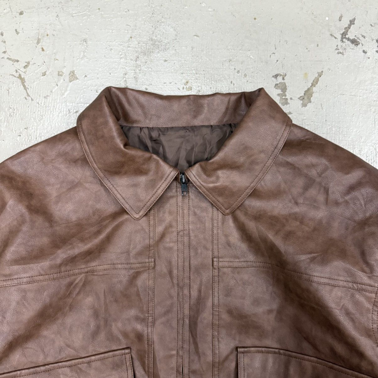 Leather No Id Leather 1980s London Fog Blouson Jacket Type Size US M / EU 48-50 / 2 - 3 Thumbnail
