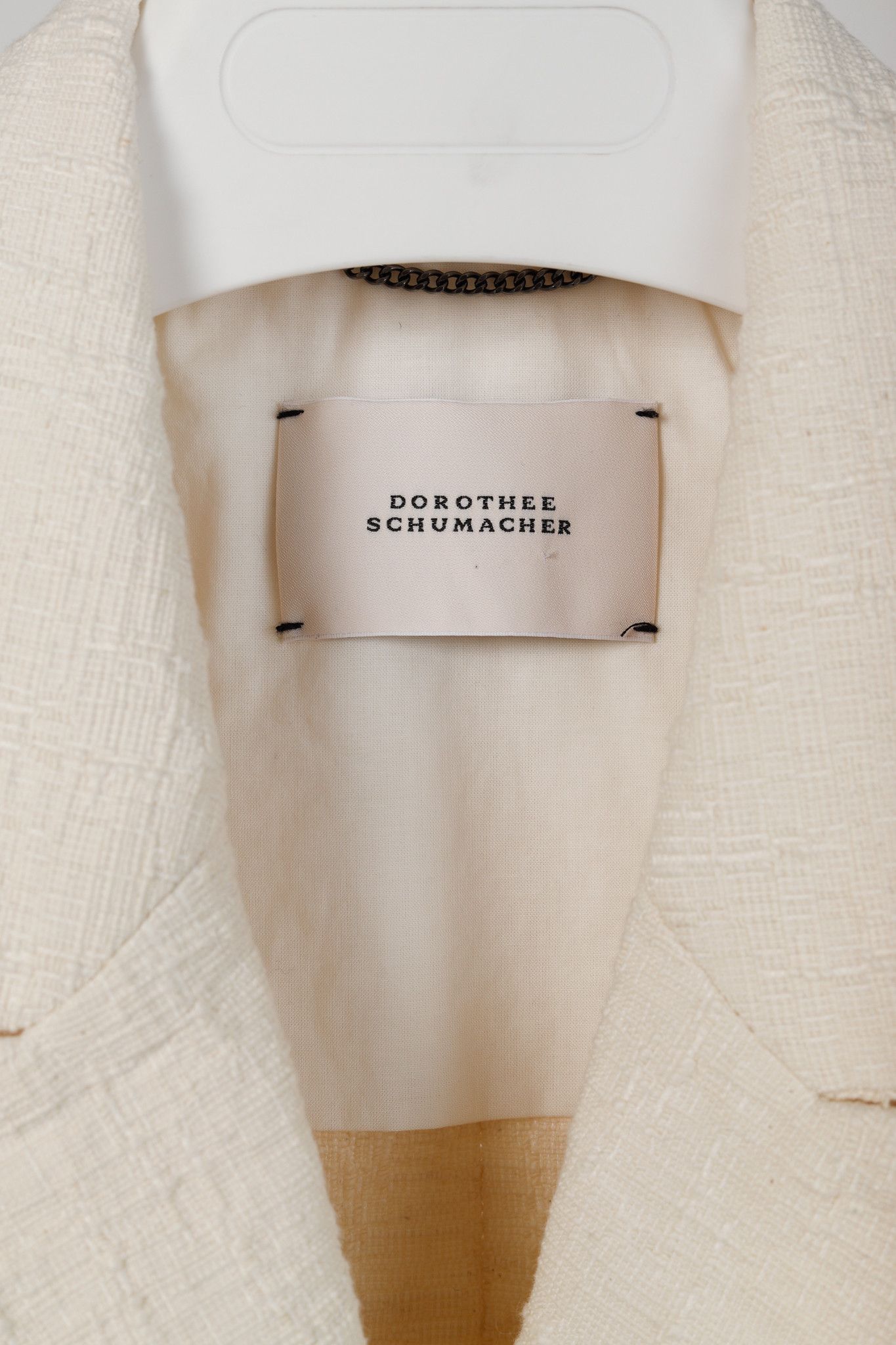 DOROTHEE SCHUMACHER Dorothee Schumacher Touch of Summer Cotton-Blend Blazer Size S / US 4 / IT 40 - 4 Thumbnail