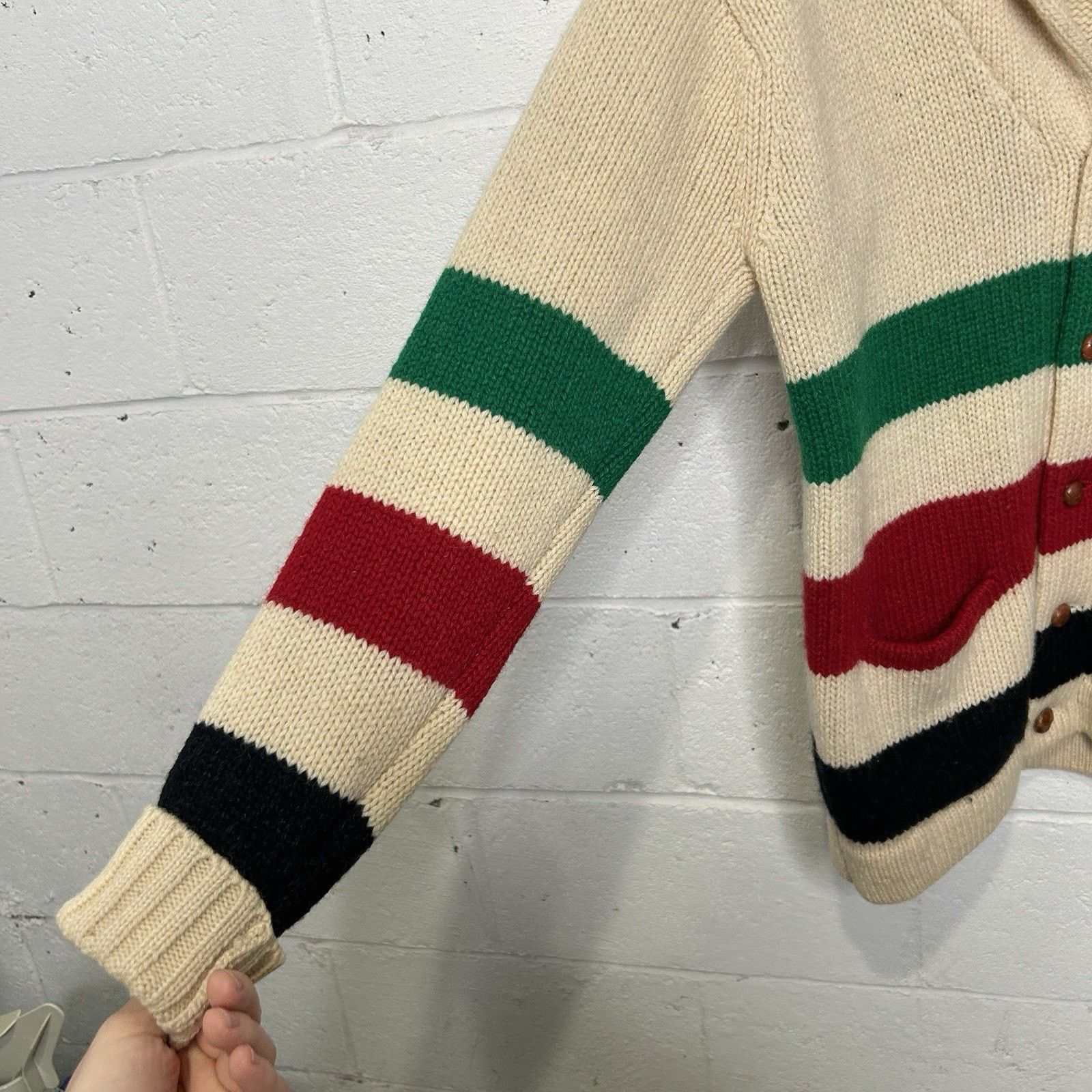 Polo Ralph Lauren Vintage Polo Ralph Lauren Hudson Bay Stripe Cardigan Jacket Size US M / EU 48-50 / 2 - 5 Thumbnail
