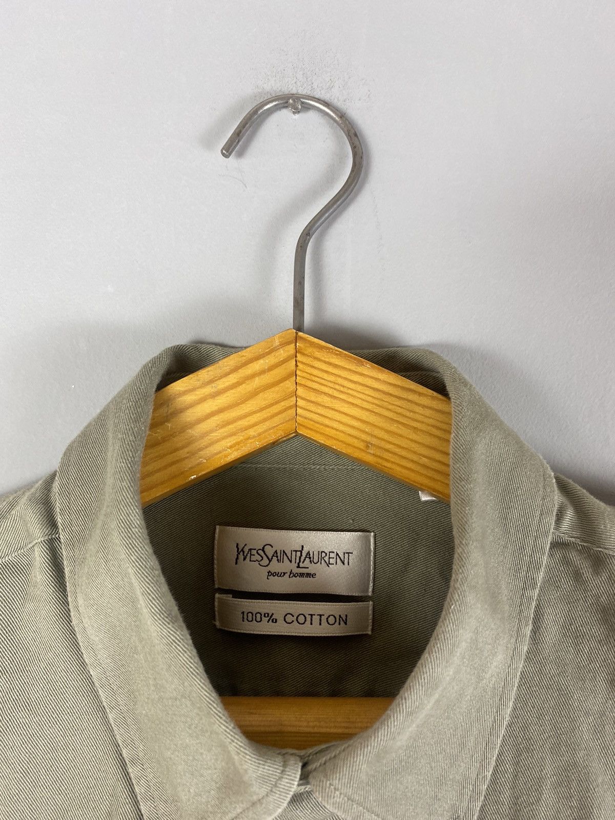 Yves Saint Laurent Vintage YSL Yves Saint Laurent shirt Size US L / EU 52-54 / 3 - 4 Thumbnail