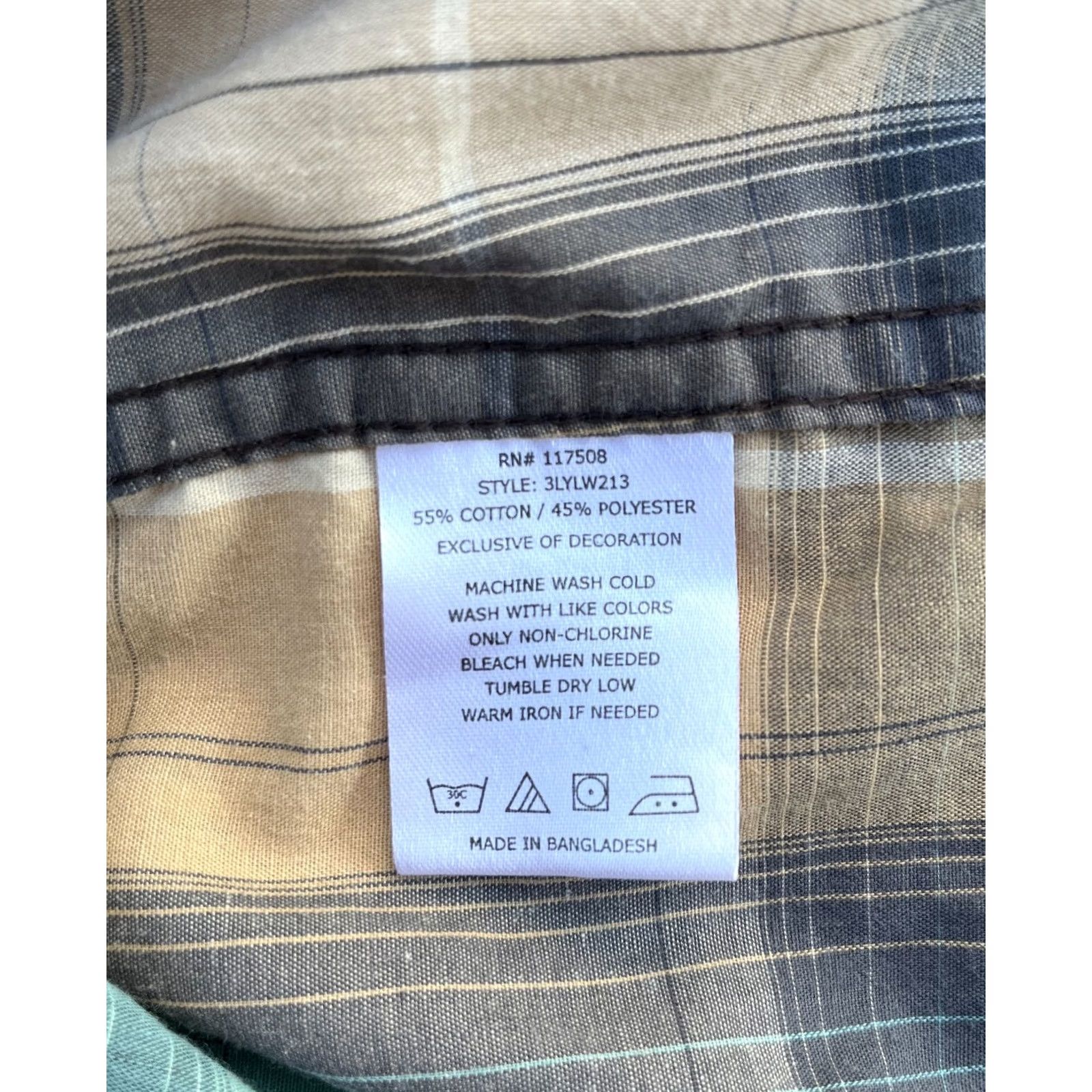 Levi's Levi's Pearl Snap Western Shirt Plaid Multicolor XL Men’s Shirt Size US XL / EU 56 / 4 - 5 Thumbnail