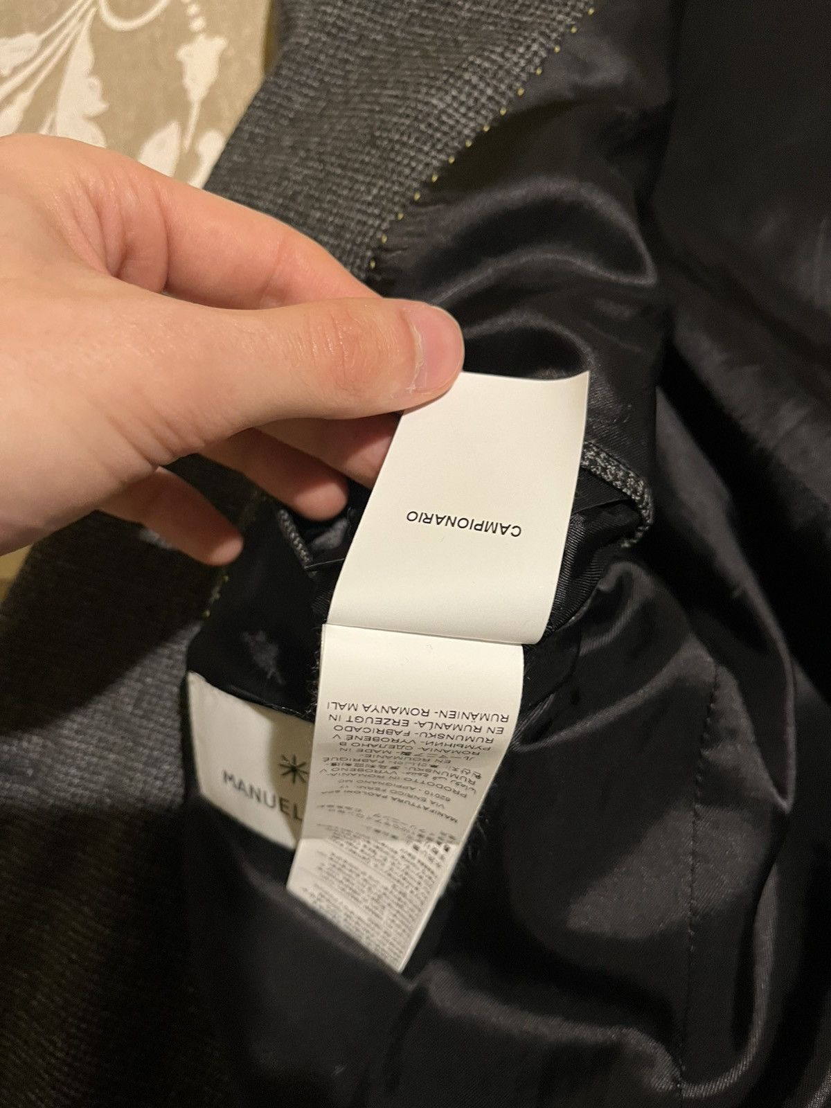 Manuel Ritz Manuel Ritz Double breasted suit Size 50S - 6 Thumbnail