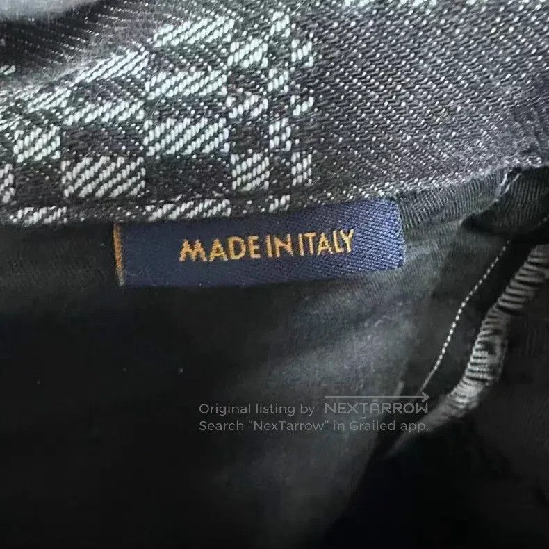 Louis Vuitton Louis Vuitton Checkerboard printed denim trousers Size US 33 - 5 Thumbnail