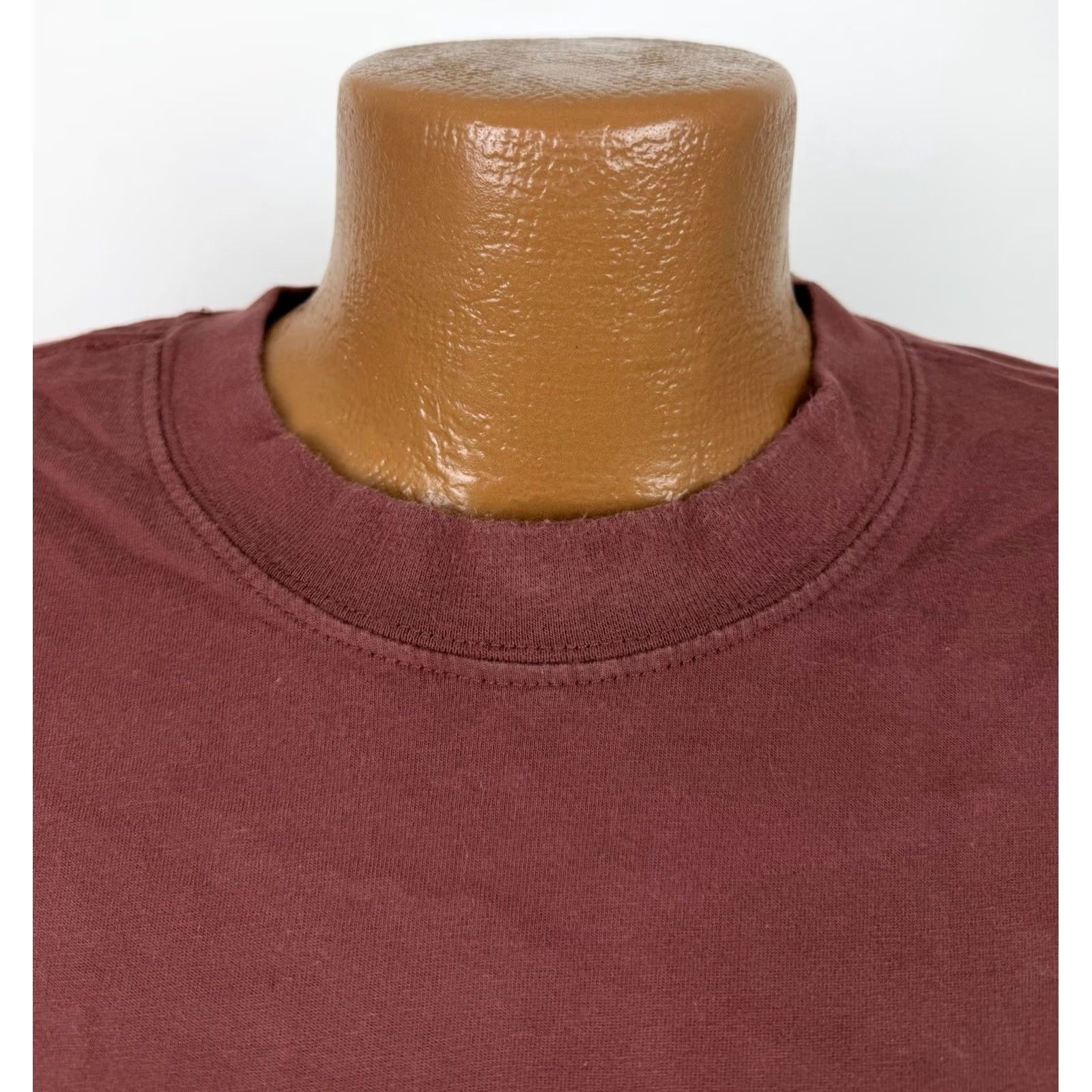 Etro Sun River Clothing Co. Shirt Mens Medium Red Ochre Brown Long Sleeve T-shirt Farming Retro Outdoor Nature Size US M / EU 48-50 / 2 - 4 Thumbnail