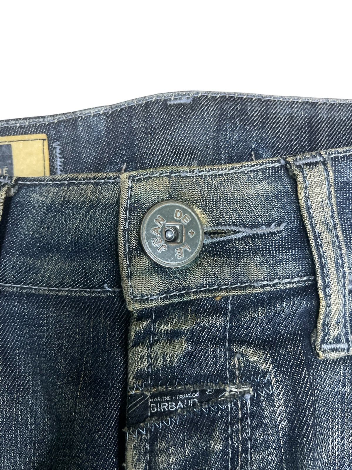 Marithe + Francois Girbaud MFG Marithe Francois Girbaud M7-1343 Distressed Jeans Size US 30 / EU 46 - 5 Thumbnail