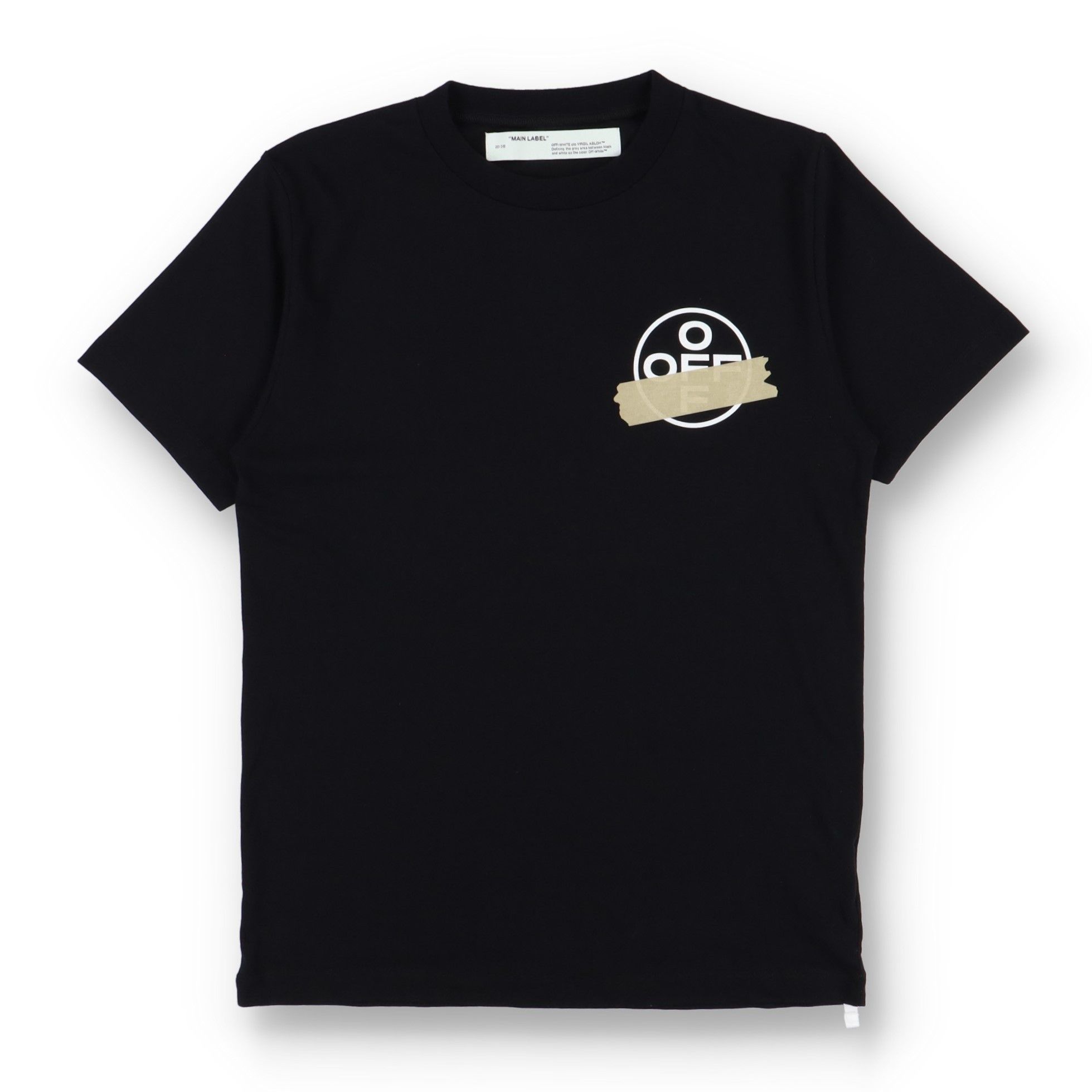 Off-White Black Tape Arrows Logo T-Shirt Size XL / US 12-14 / IT 48-50 - 6 Thumbnail