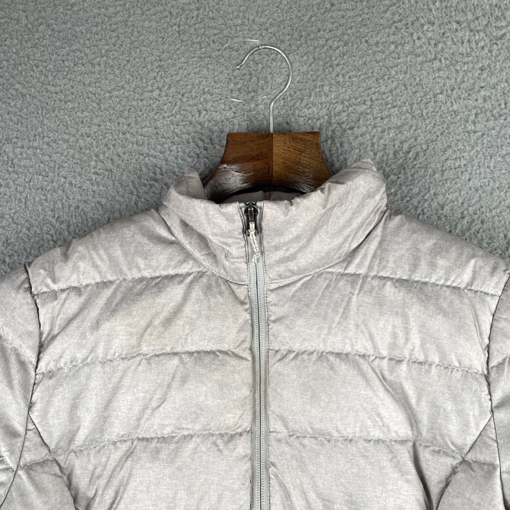 Eddie Bauer VINTAGE Eddie Bauer Puffer Jacket Iridescent Stone Gray EB650 Women’s Large Size L / US 10 / IT 46 - 2 Thumbnail