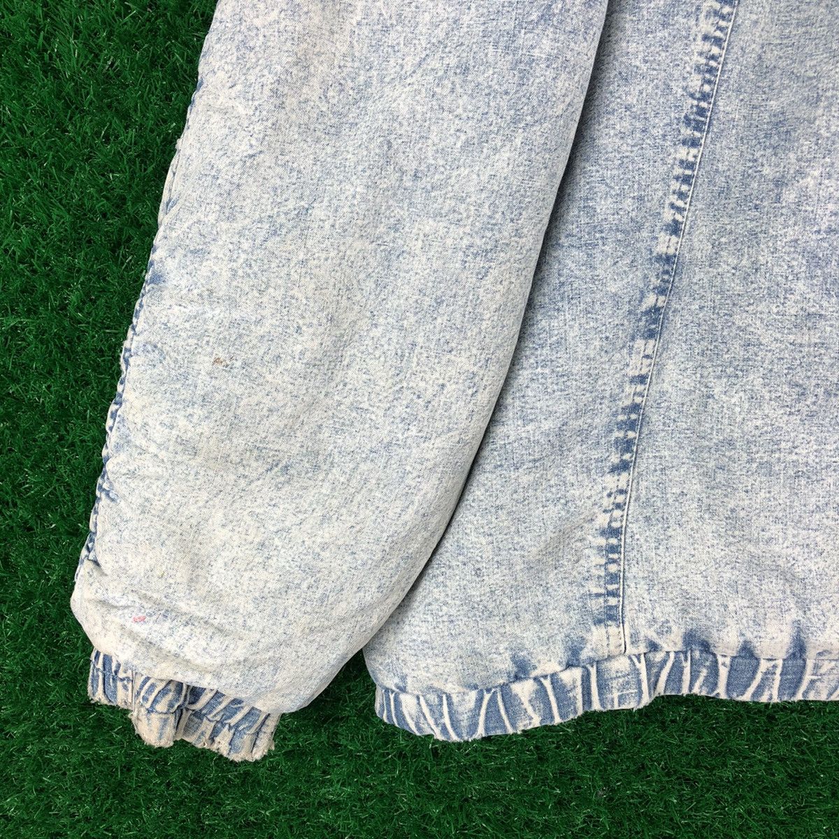 Japanese Brand Vintage 90's Light Blue Denim Faded Jacket by Gitano Size US XL / EU 56 / 4 - 6 Thumbnail