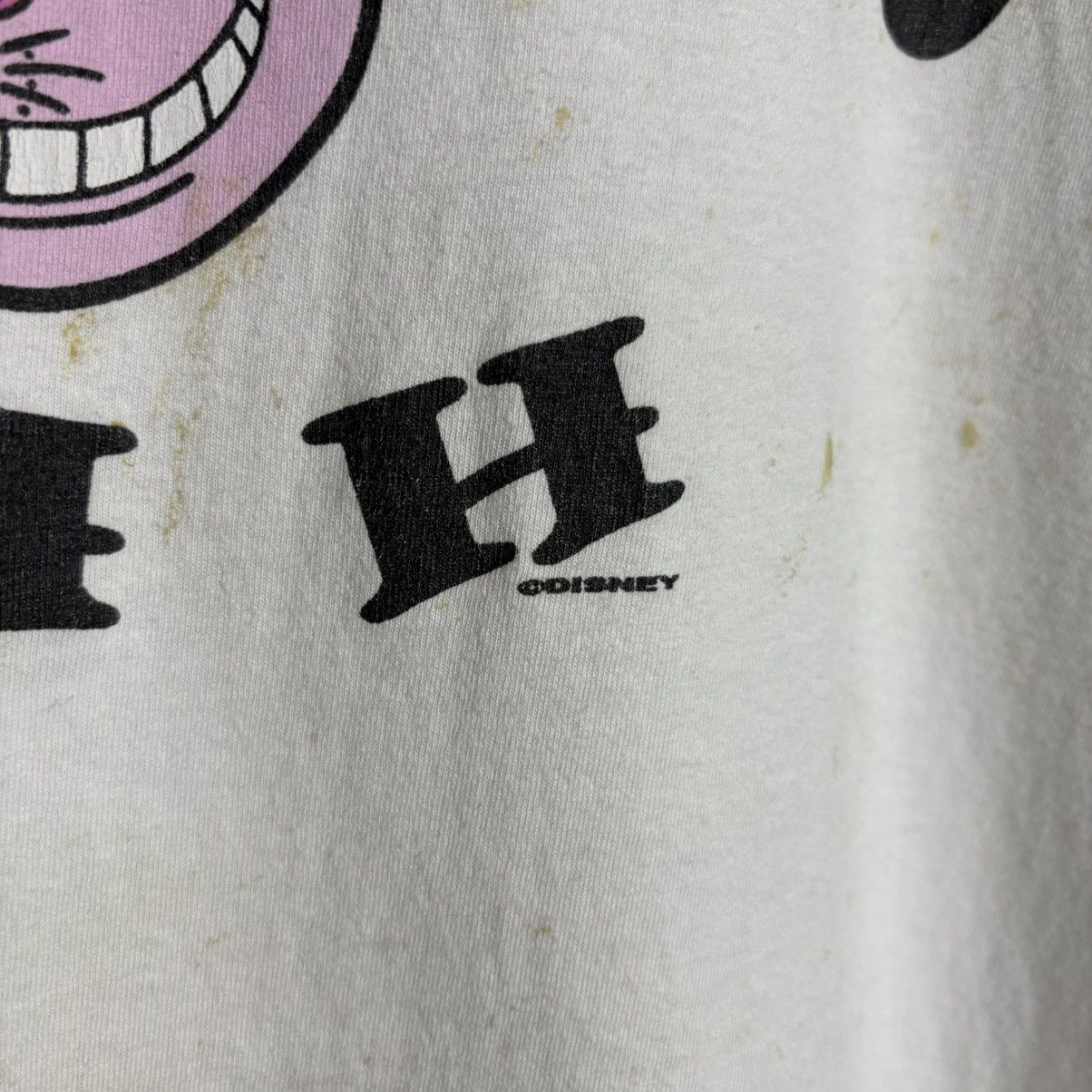 Anime × Vintage Vintage Alice In Wonderland Cat Disney Tee Size US M / EU 48-50 / 2 - 4 Thumbnail