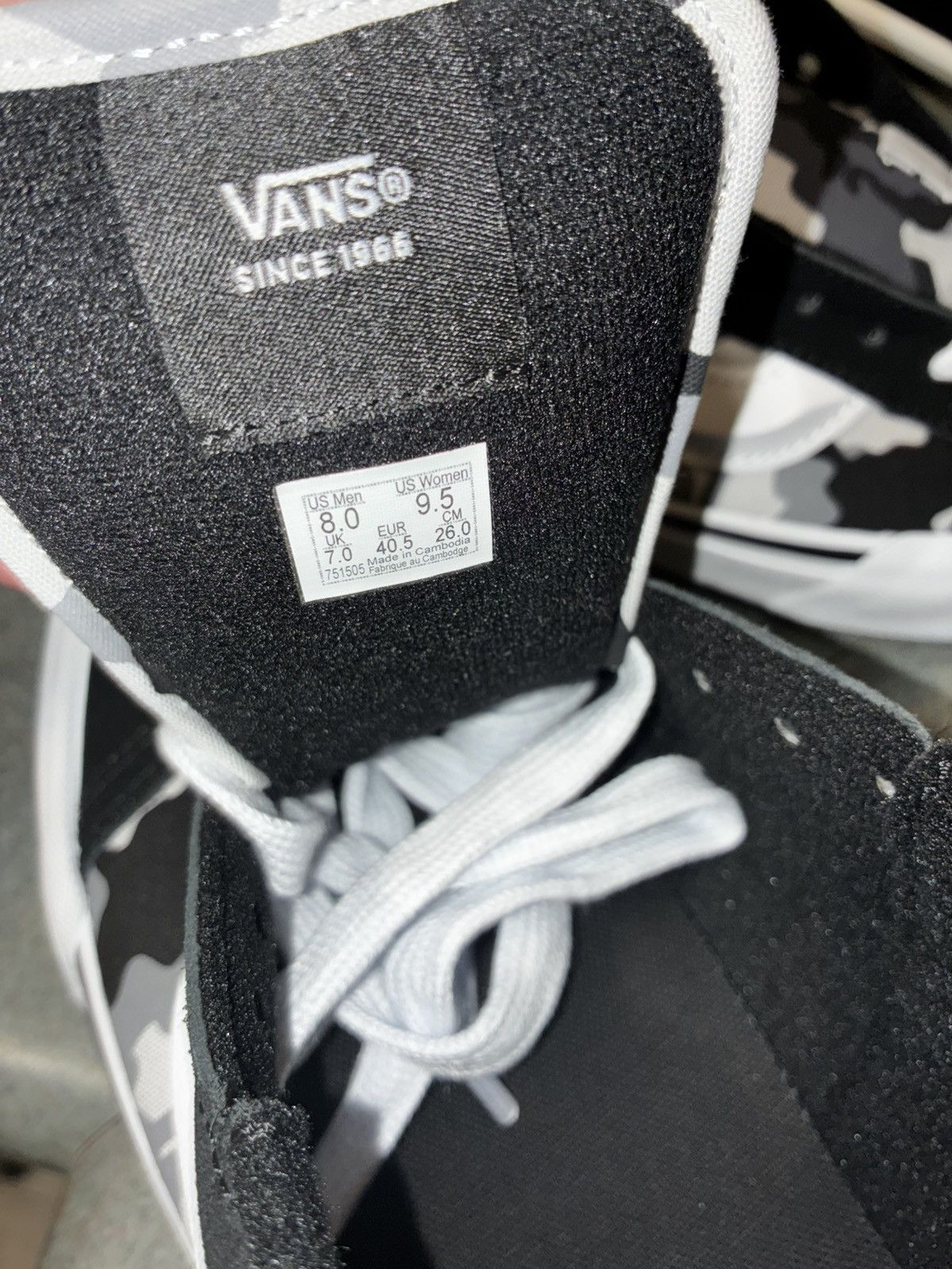 Vans Knu skool vans men size 8 woman size 9.5 Size US 8 / EU 41 - 4 Thumbnail