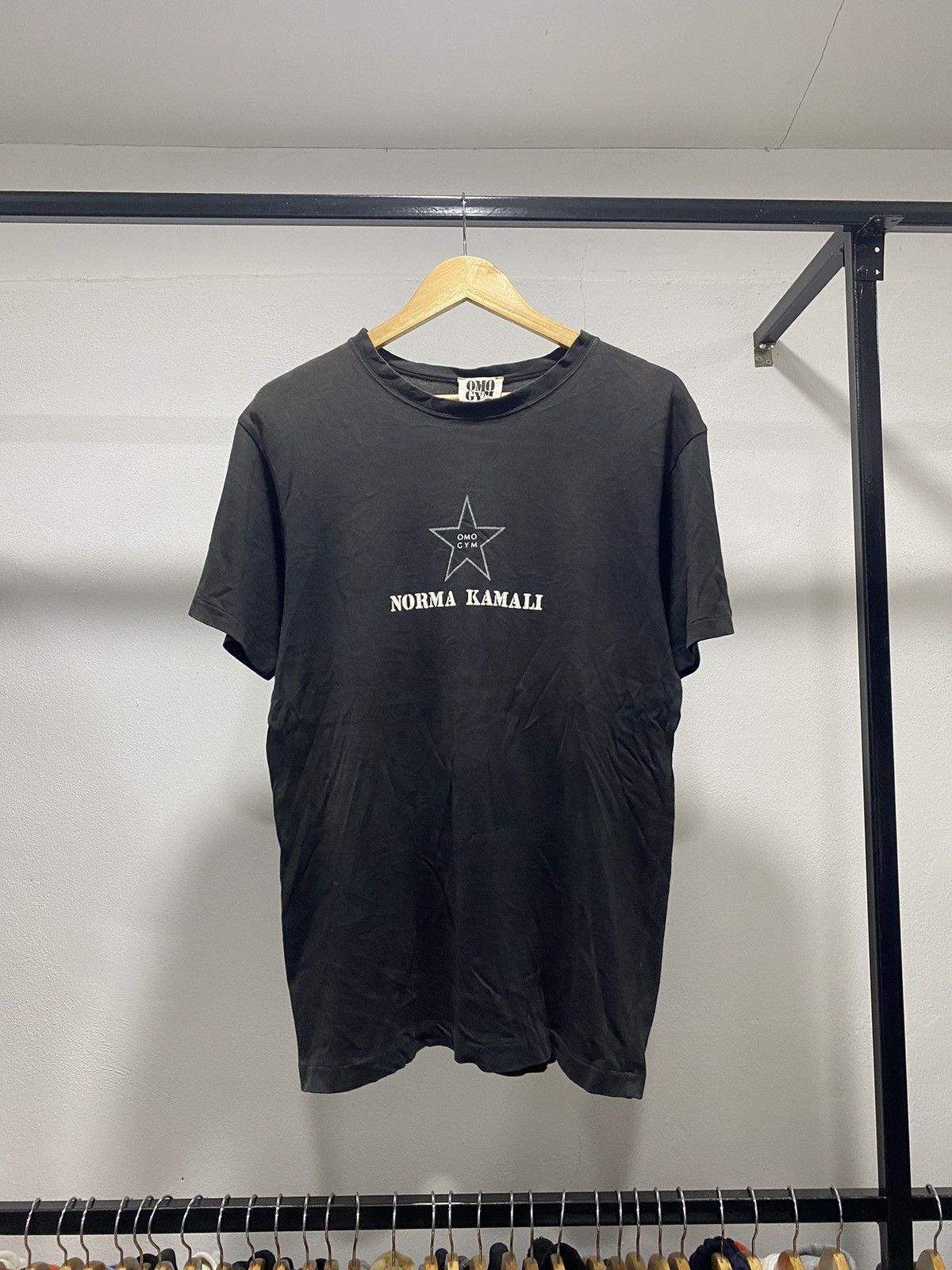Designer × Japanese Brand Sick☠️ Norma Kamali ‘OMO GYM’ Tshirt Designer Japan Size US M / EU 48-50 / 2 - 1 Thumbnail