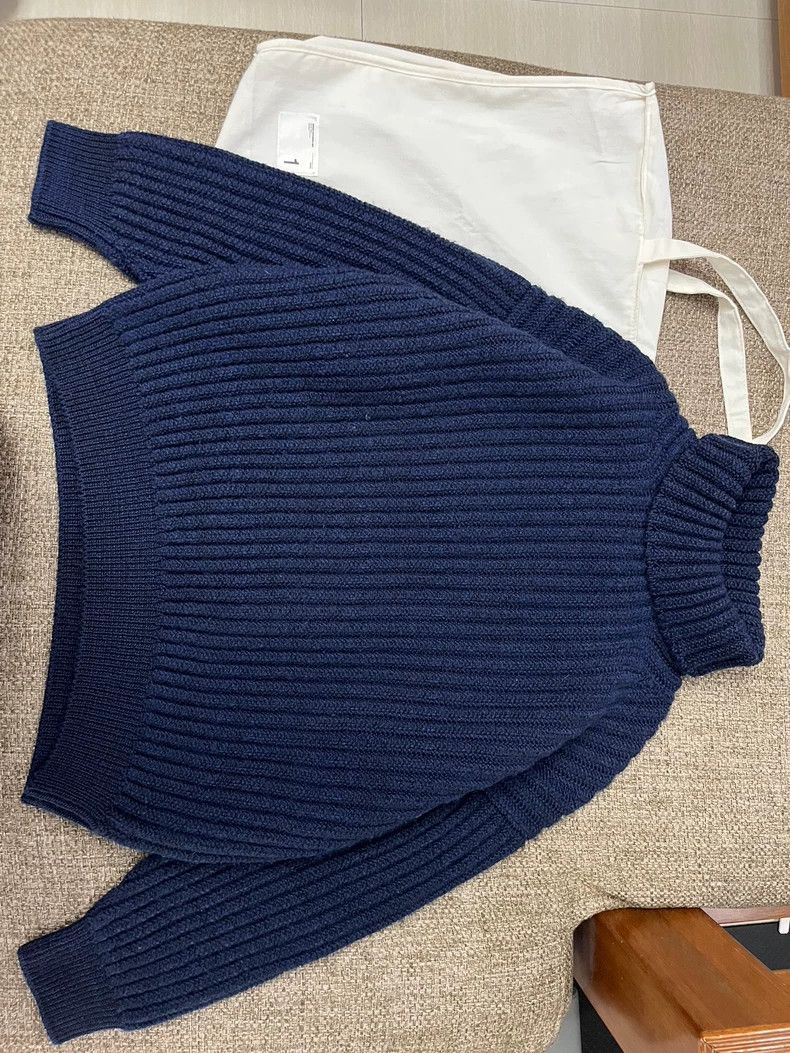 Visvim Visvim 21aw Amplus Turtleneck Knit Sweater Size US S / EU 44-46 / 1 - 1 Thumbnail