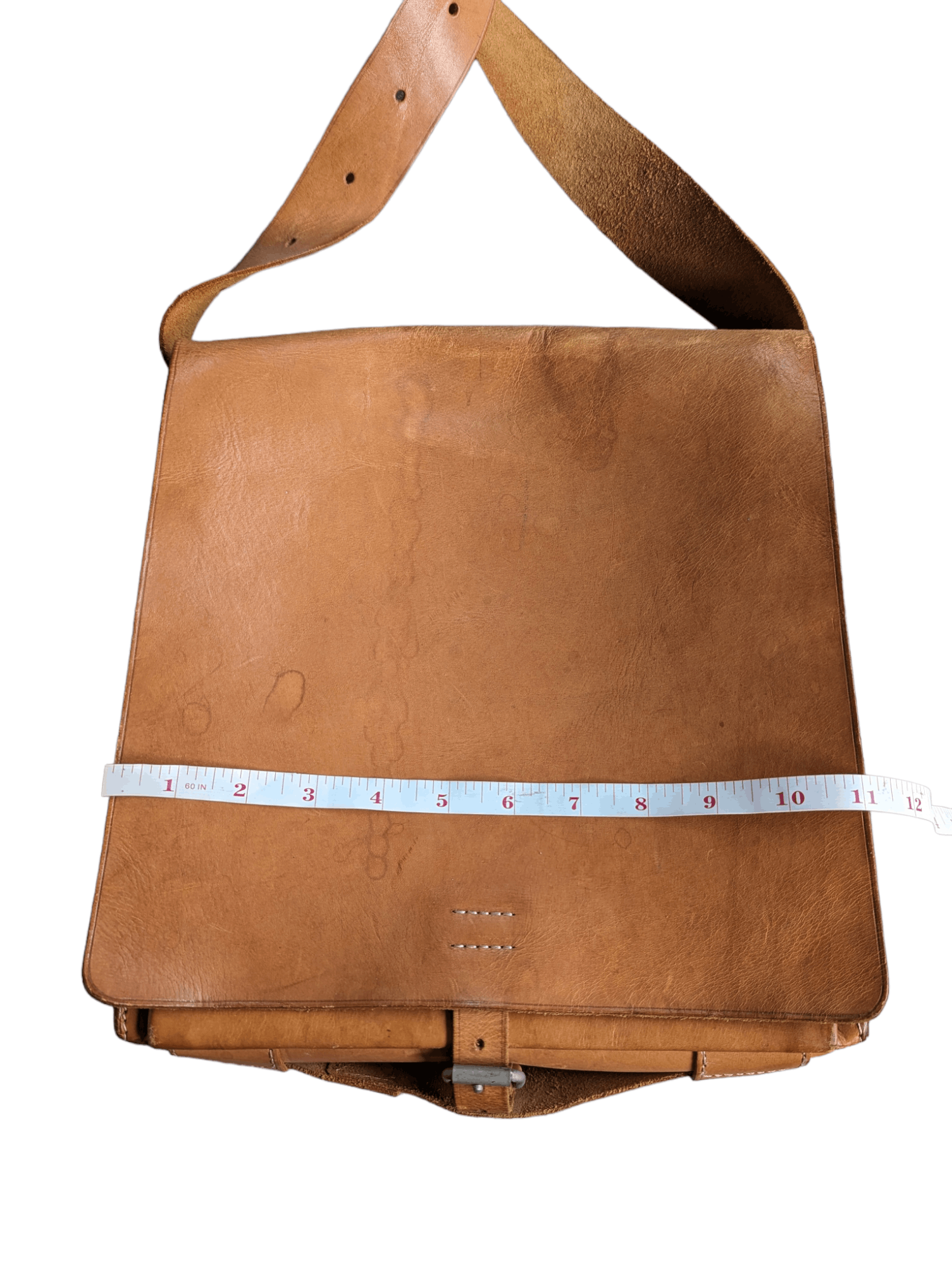 Leather PORTER LEATHER MESSENGER BAG MADE IN JAPAN Size ONE SIZE - 16 Thumbnail