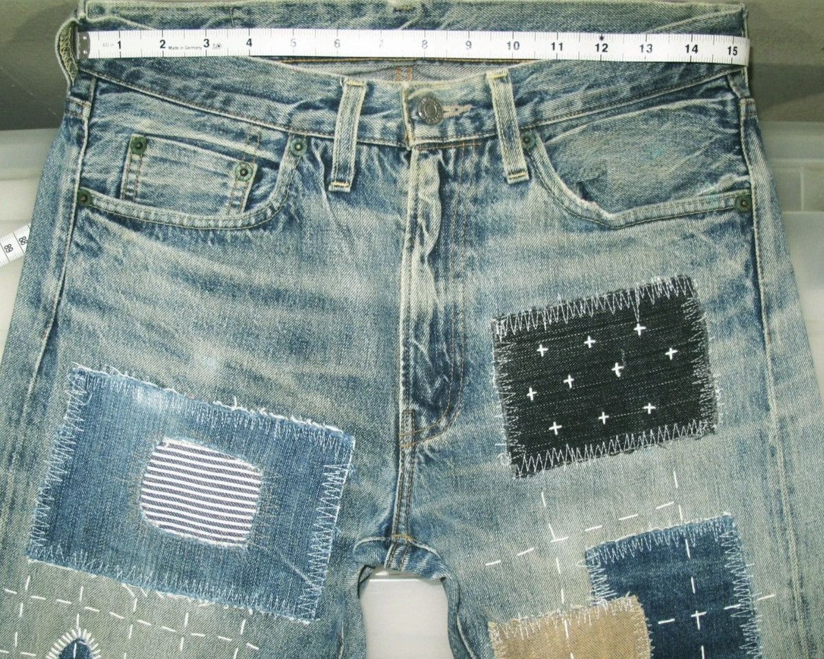 Levi's Vintage Clothing Levi’s 501Z XX Big E Selvedge 1954 Repro Rare Size US 29 - 6 Thumbnail