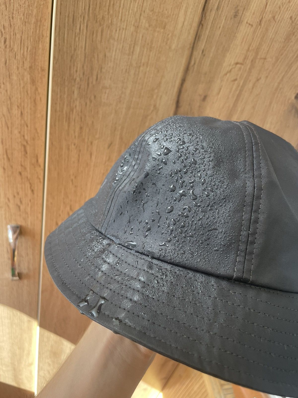 Nike Vintage Nike Polyurethane Panama Bucket Hat RARE Size ONE SIZE - 8 Thumbnail