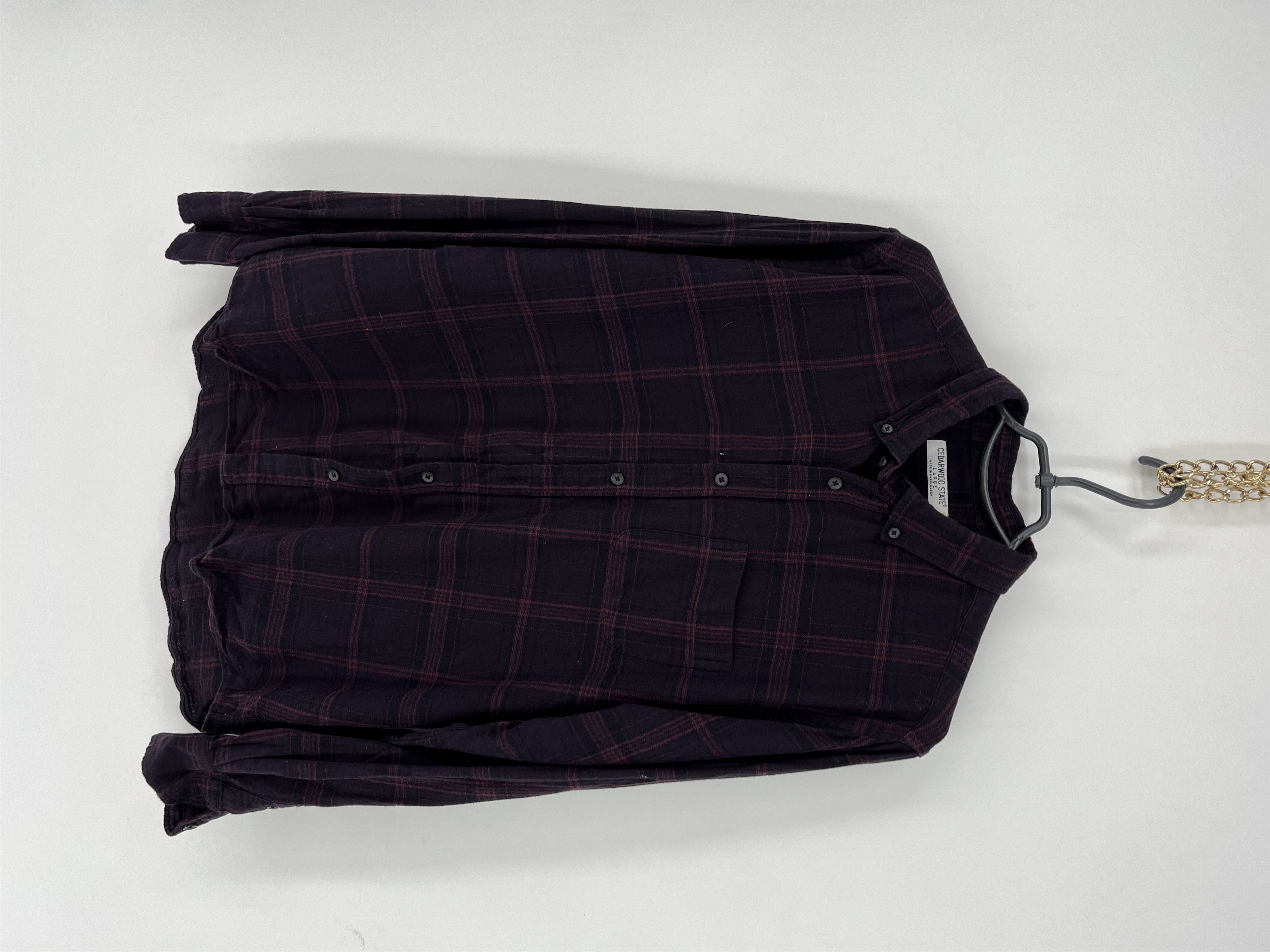 Flannel × Vintage Vintage Y2K Flannel Shirt Travis Scott style Size US L / EU 52-54 / 3 - 3 Thumbnail