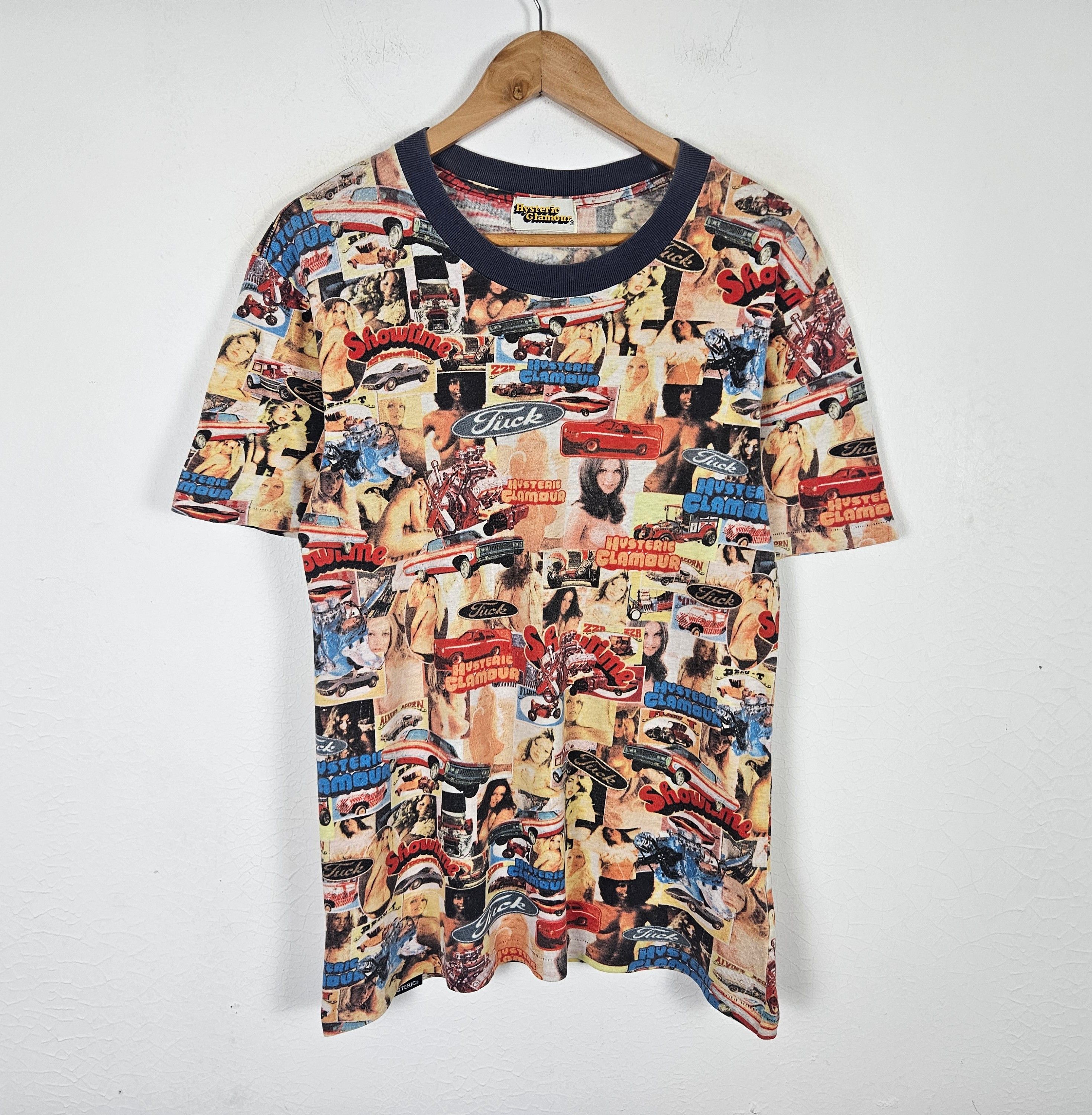 Hysteric Glamour Hysteric Glamour sexy nude model full print shirt Size US M / EU 48-50 / 2 - 2 Thumbnail