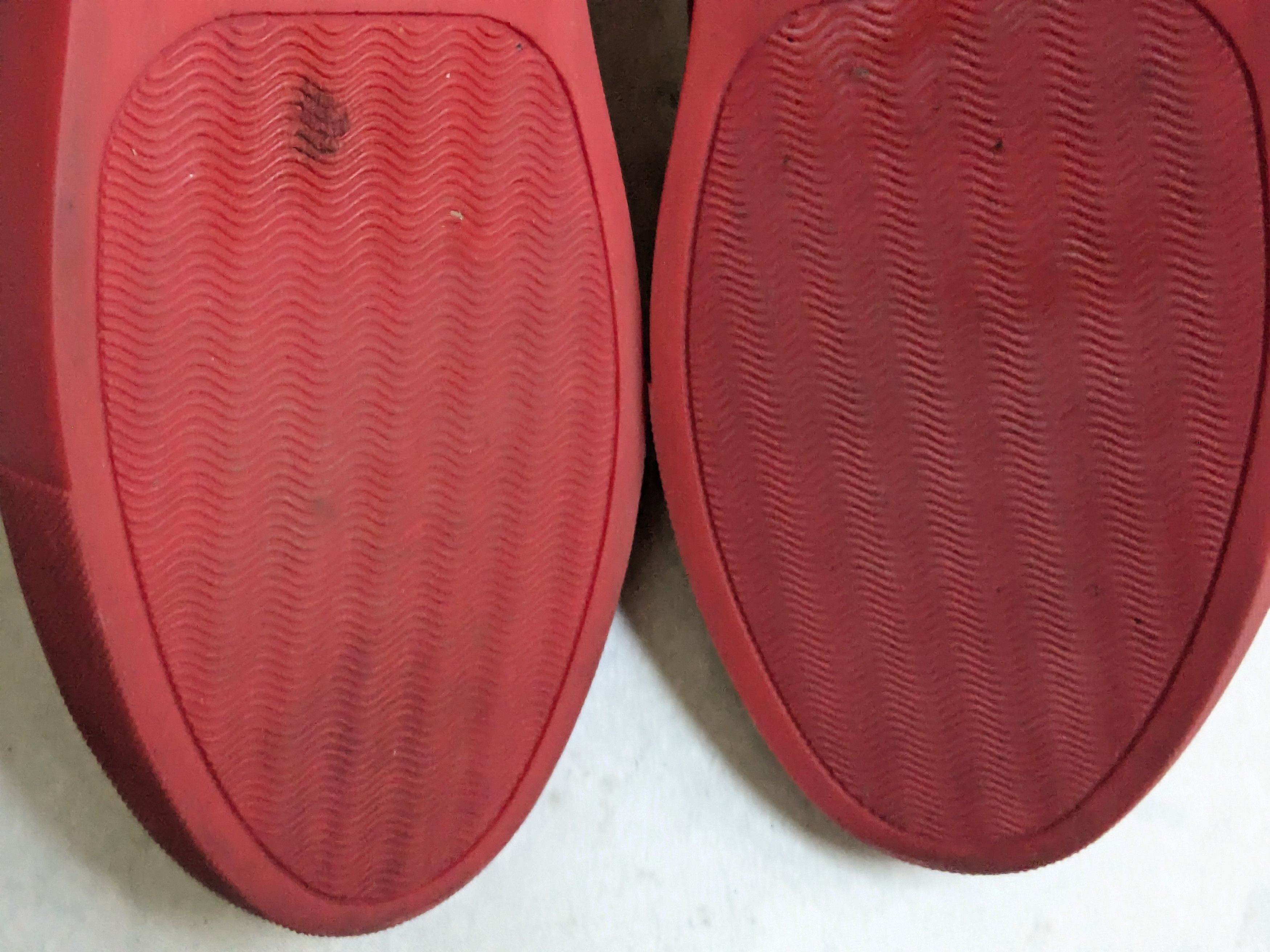 Balenciaga Balenciaga Arena Sneakers Red 12 High Top Leather Size US 12 / EU 45 - 16 Thumbnail