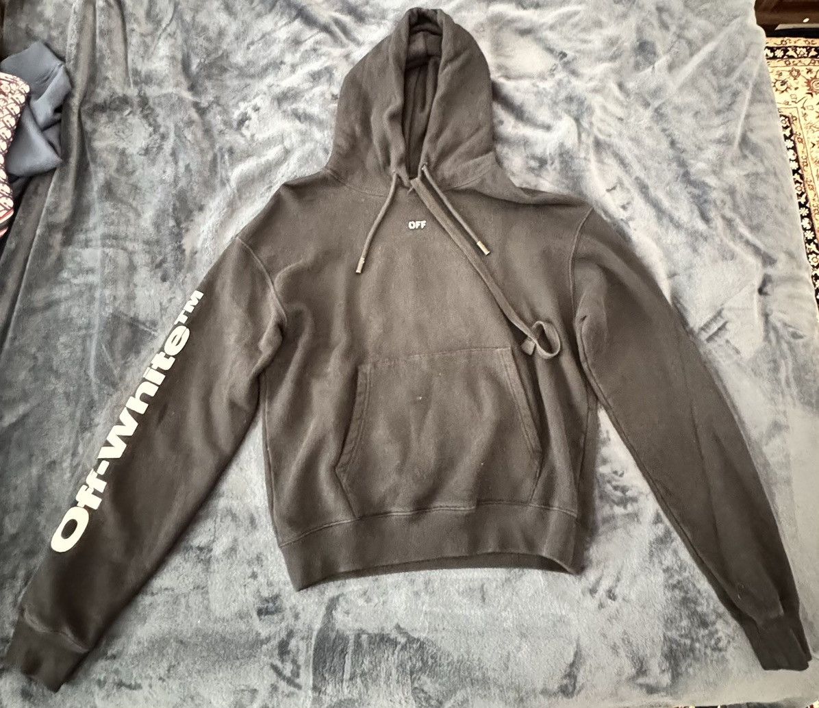 Off-White Off-white blue flame skull hoodie Size US S / EU 44-46 / 1 - 2 Thumbnail