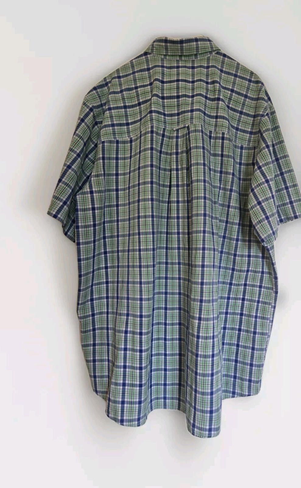 Chaps Dress Shirt Chaps 2XT 2X Button Down Light Green Spring Plai Size US XXL / EU 58 / 5 - 2 Thumbnail