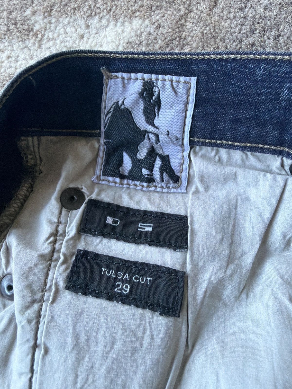 Rick Owens Drkshdw SS2015 Rick Owens Tulsa Cut “Hustler Blue” Size 29 Size US 29 - 6 Thumbnail