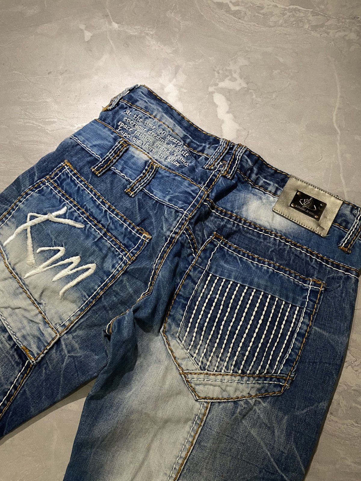 Japanese Brand WOW Avan Slim Fit Jeans Hysteric Glamour Style- archive y2k Size US 31 - 9 Thumbnail