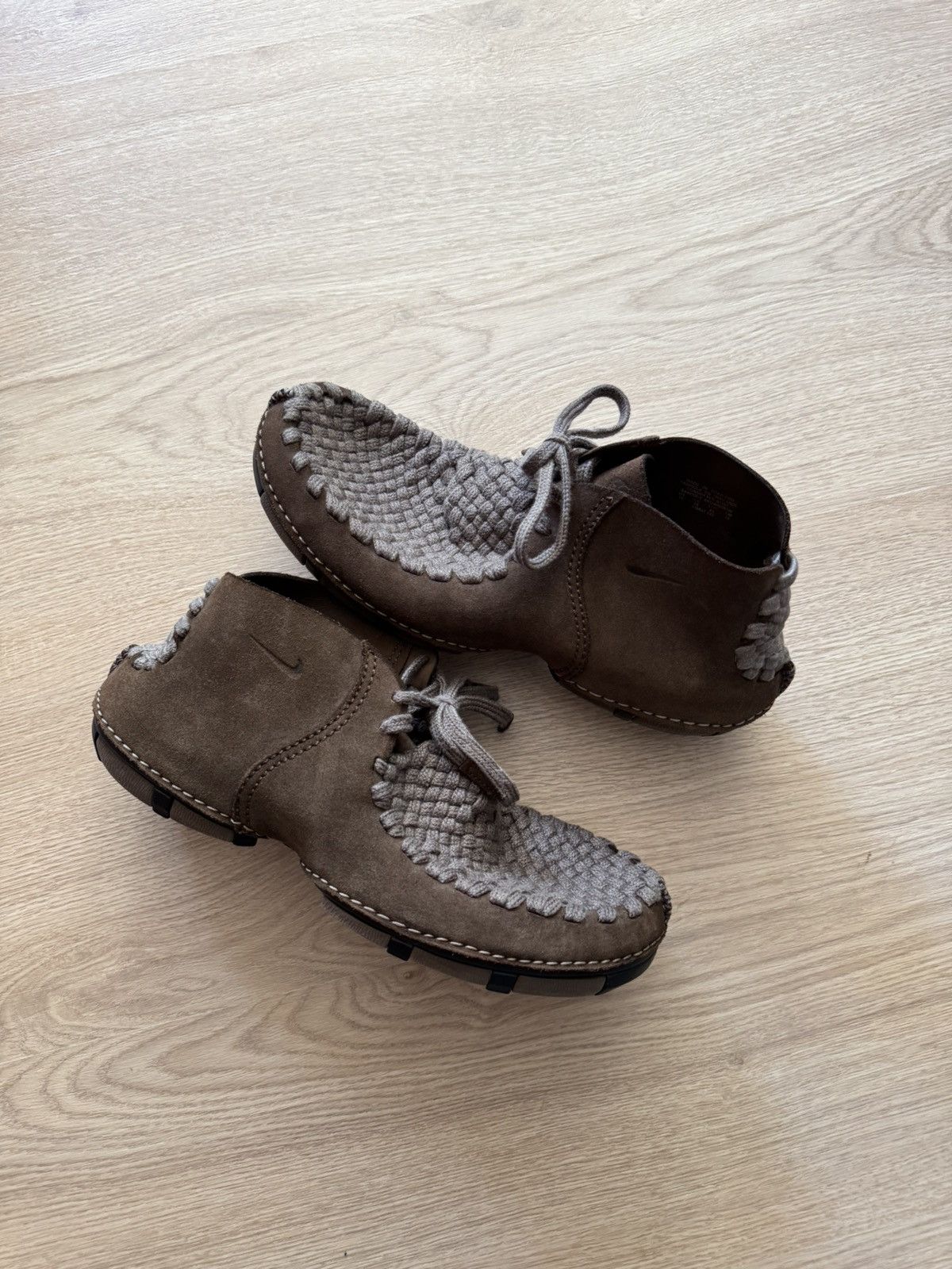 Nike Vintage 00’s Nike y2k Brown Leather Considered Boot Size US 11 / EU 44 - 2 Thumbnail
