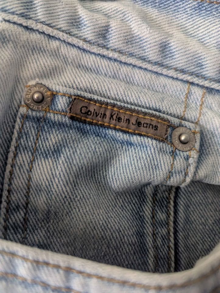 Calvin Klein Vintage 90s CK Calvin Klein High Waisted Mom Jeans Size 10 Size 32" / US 10 / IT 46 - 5 Thumbnail