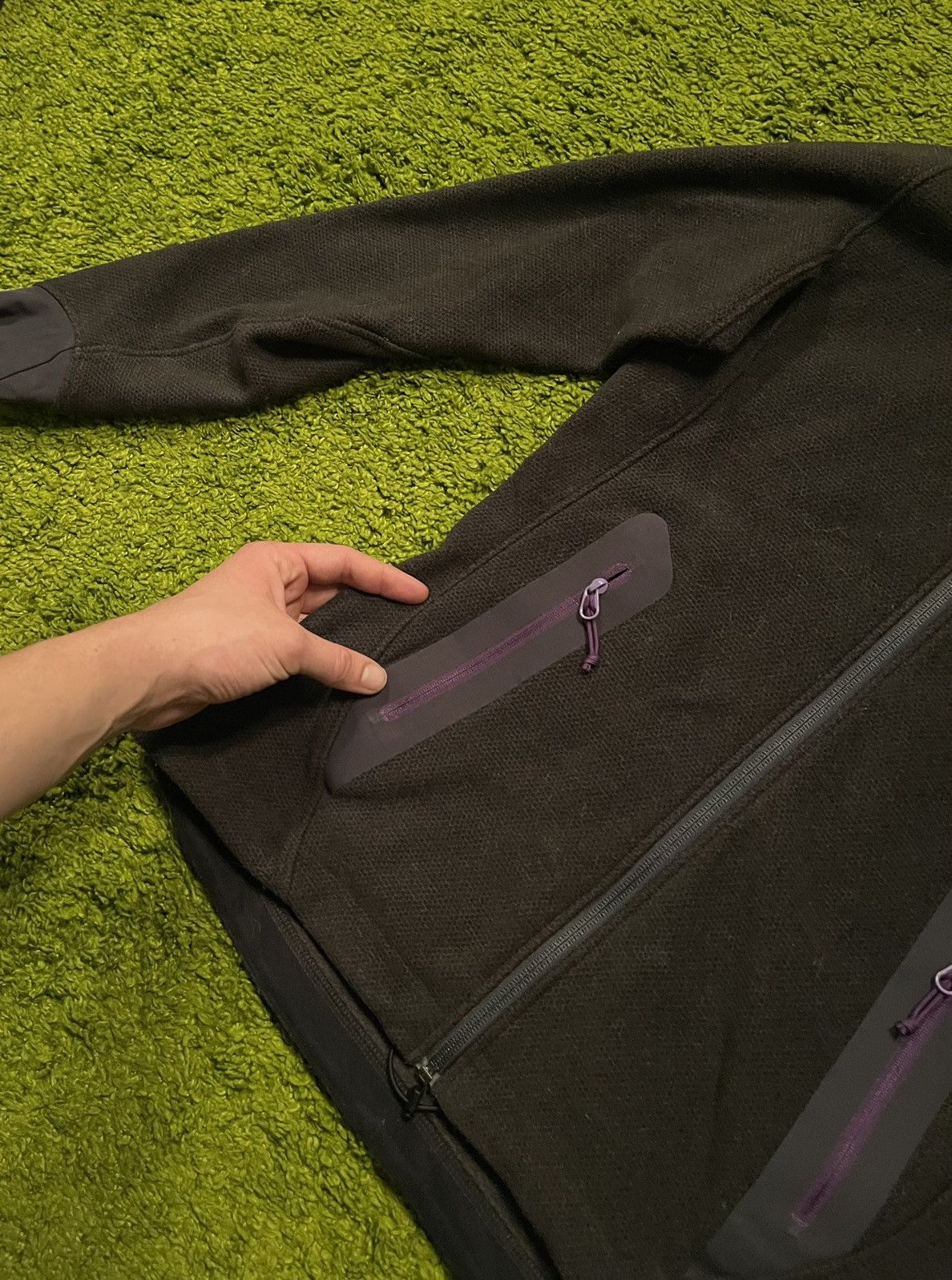 Arc'teryx × Designer Arcteryx gorpcore style polartec fleece hoodie Size M / US 6-8 / IT 42-44 - 3 Thumbnail