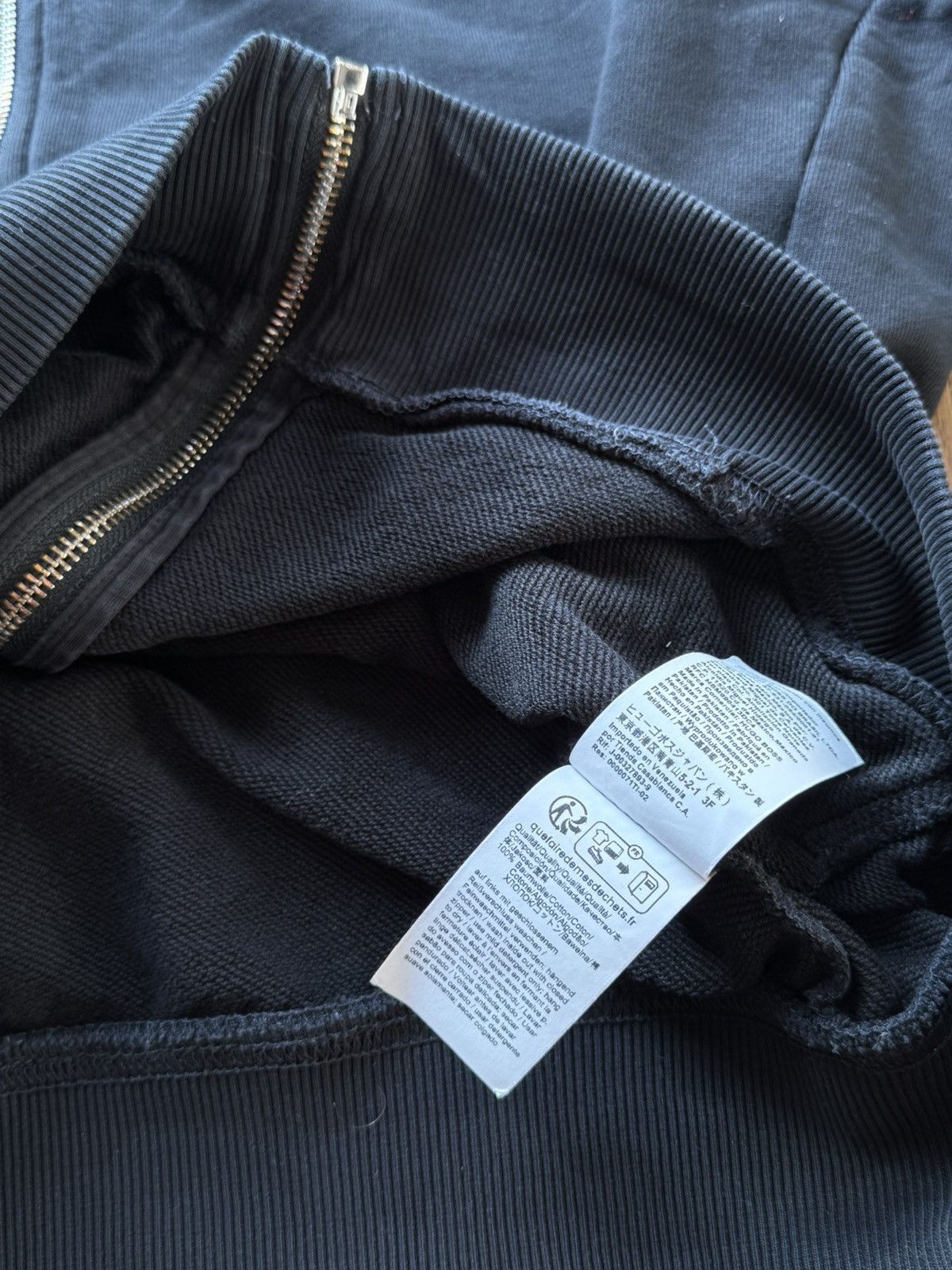 Hugo Boss Hugo Full House Bomber Sweatshirt Black | M-L | Zip Size US M / EU 48-50 / 2 - 11 Thumbnail