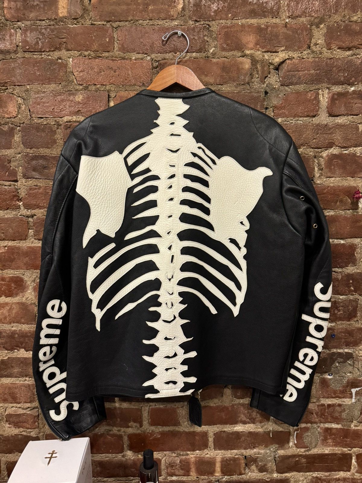 Supreme × Vanson Leathers Supreme Vanson Bones leather