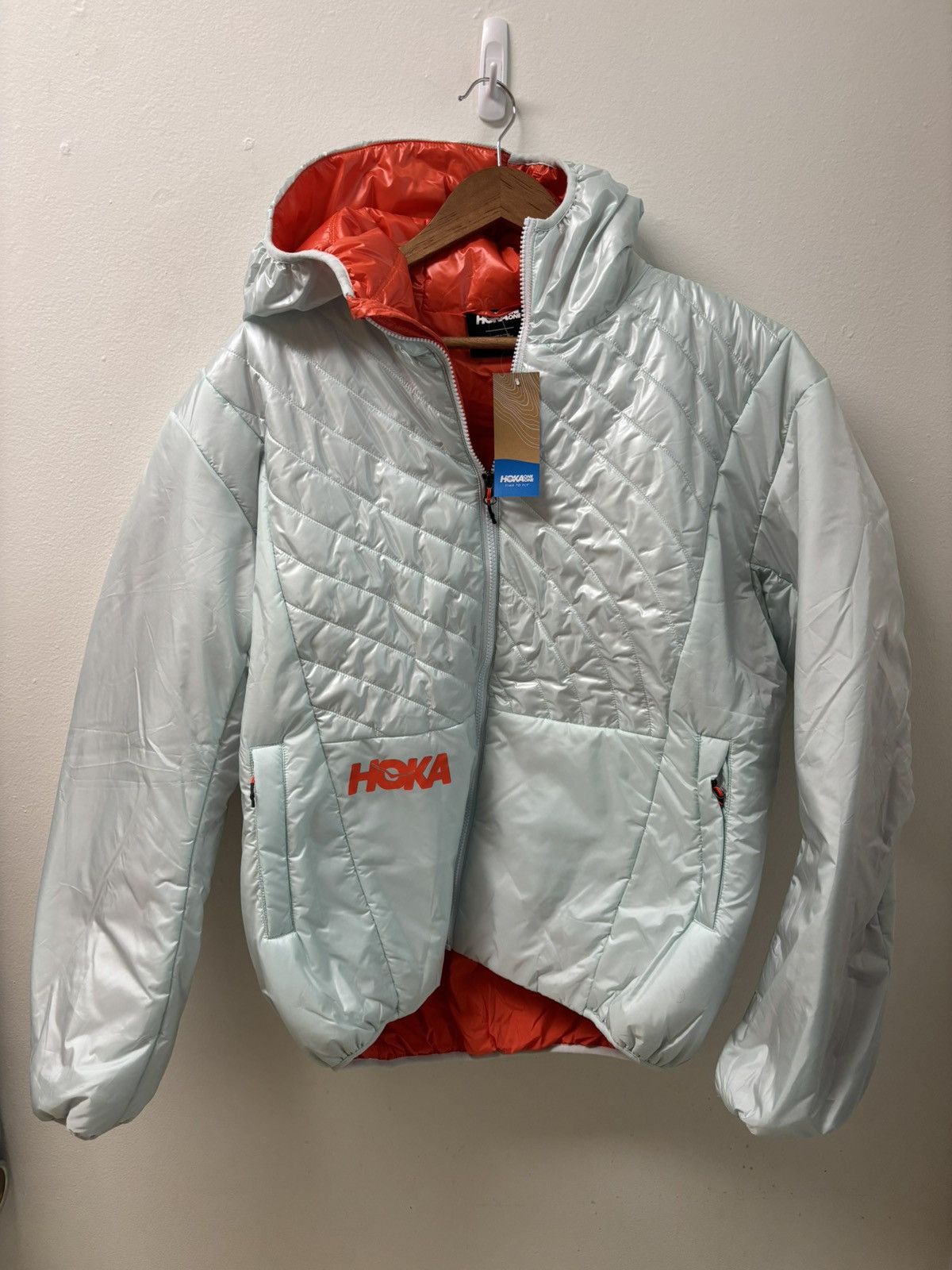 Hoka Hoka Lightweight Performance Puffer Jacket Size US L / EU 52-54 / 3 - 3 Thumbnail