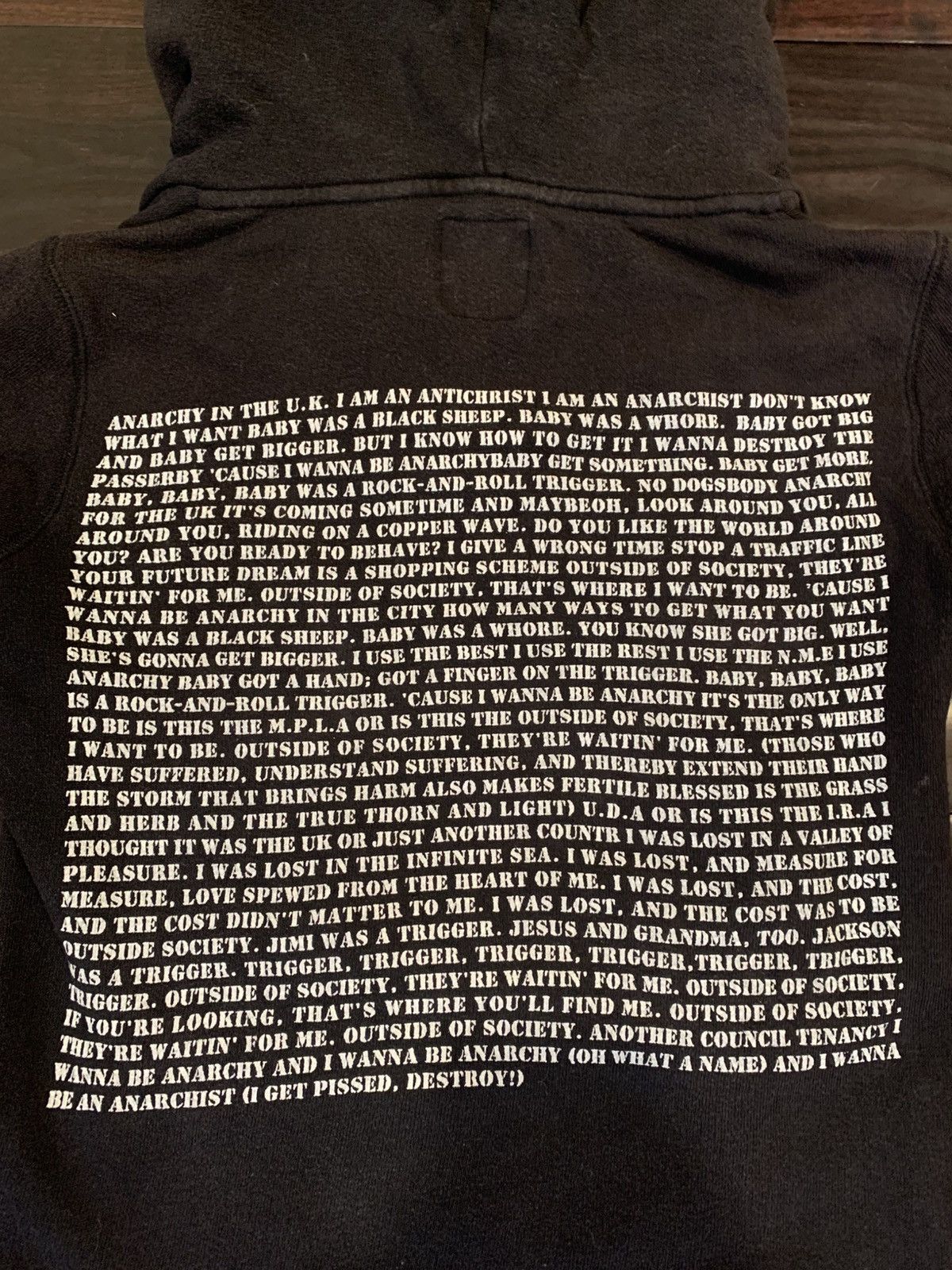 PPFM PPFM Anarchy Seditionaries Hoodie Size US M / EU 48-50 / 2 - 7 Thumbnail