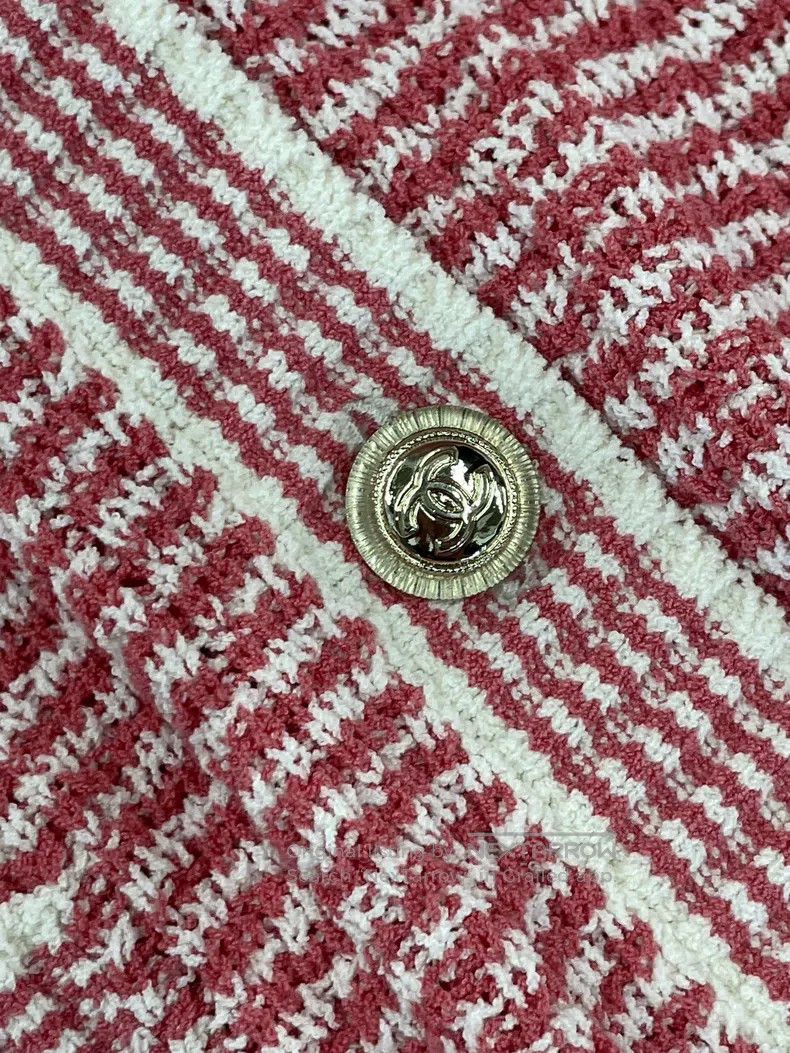 Chanel Chanel 21C pink long knitted cardigan jacket dress Size XS / US 0-2 / IT 36-38 - 3 Thumbnail