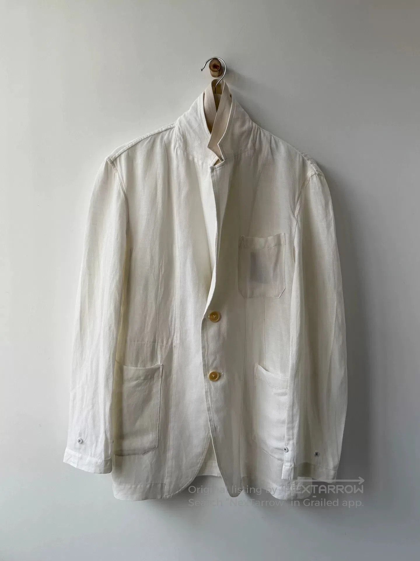 Y's Yohji Yamamoto Y's Linen Summer Jacket. Size US M / EU 48-50 / 2 - 1 Thumbnail