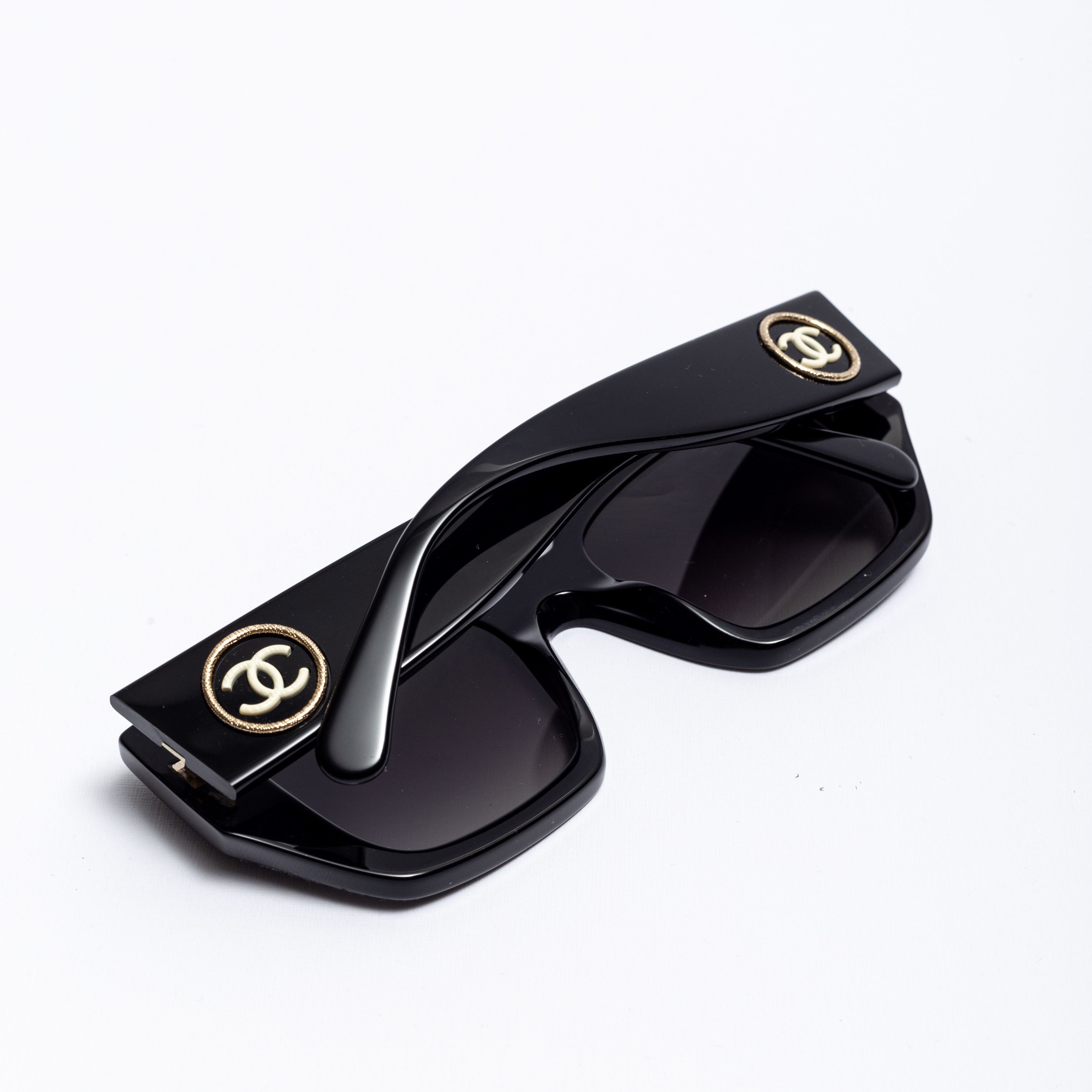 Chanel CHANEL 0CH5506 C622S8 Sunglasses BLACK Size ONE SIZE - 7 Thumbnail