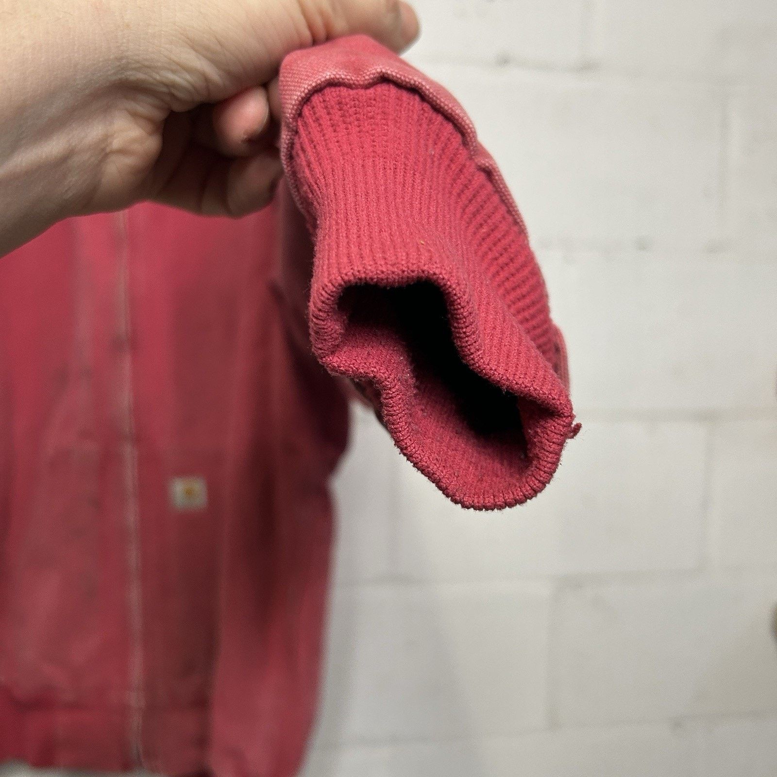 Carhartt Y2K Carhartt Quilted Hooded Jacket “Crabapple Pink” WJ130 Size US XL / EU 56 / 4 - 12 Thumbnail