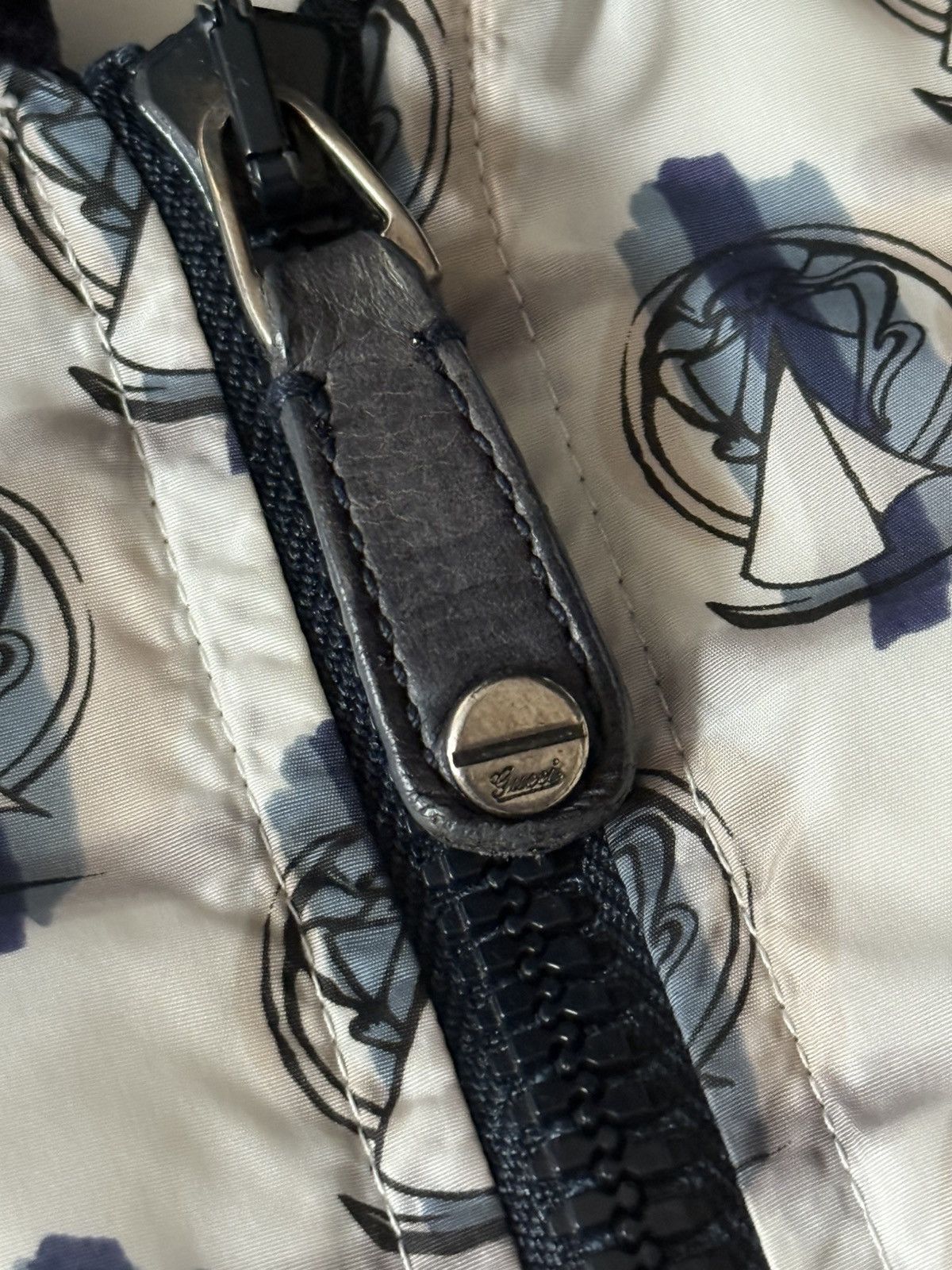 Gucci 🔥GUCCI MONOGRAM JACKET WHITE AND BLACK Size US L / EU 52-54 / 3 - 13 Thumbnail