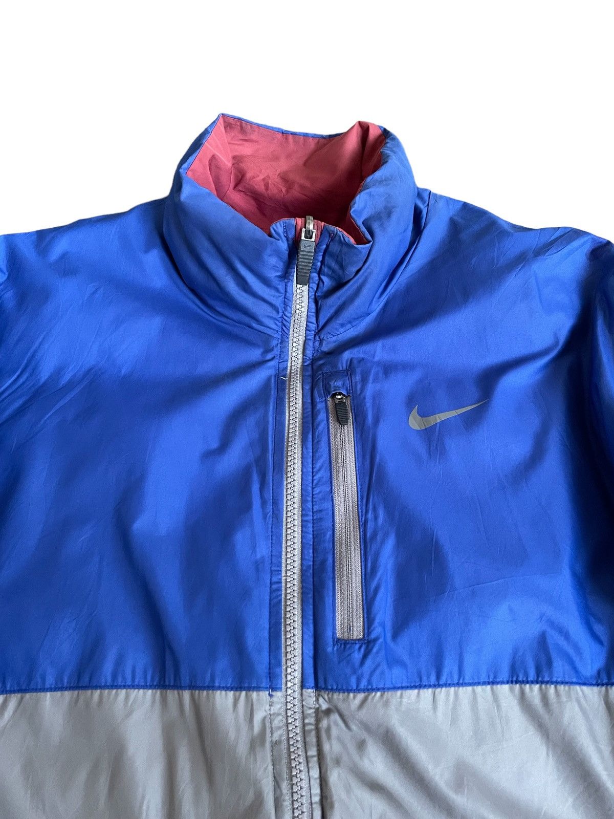 Hypebeast Vintage Y2K Nike Streetwear Reversible Light Puffer Jacket Size US M / EU 48-50 / 2 - 13 Thumbnail